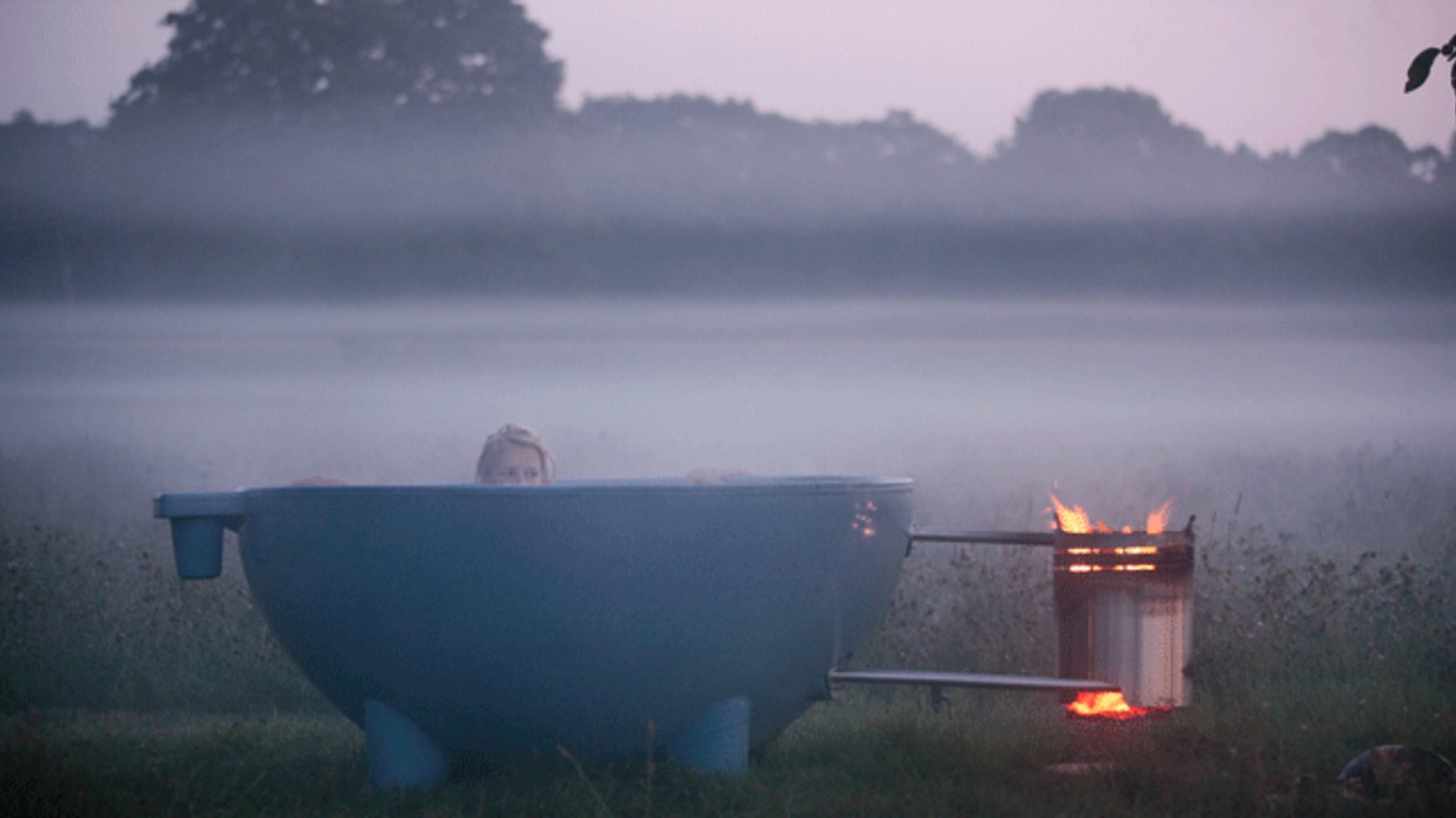Introducing a Portable, Wood-Burning Hot Tub | Mental Floss