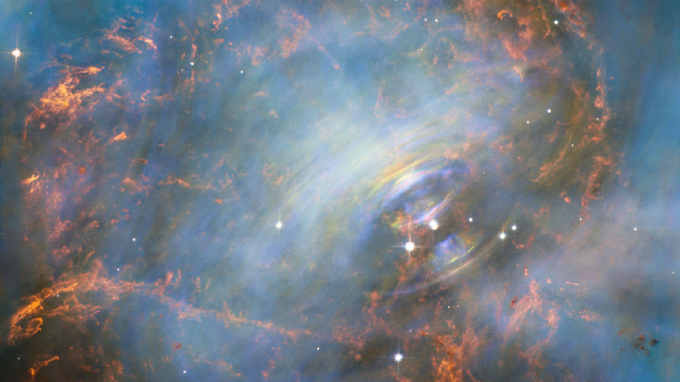 New Hubble Image Reveals the Beating Heart of the Crab Nebula