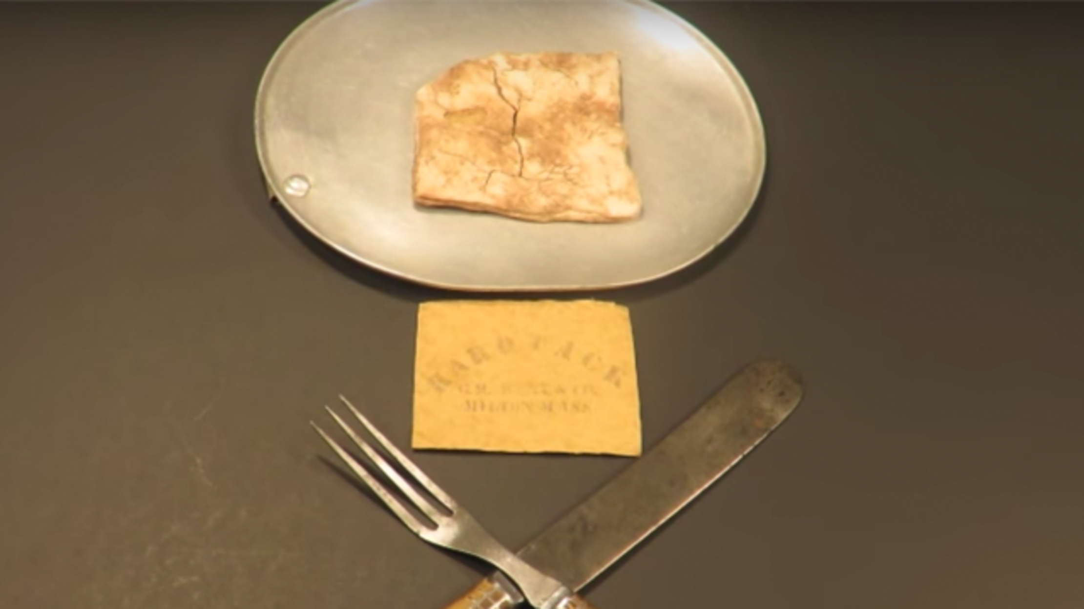 Watch a Man Eat Civil War Rations From 1863 Mental Floss