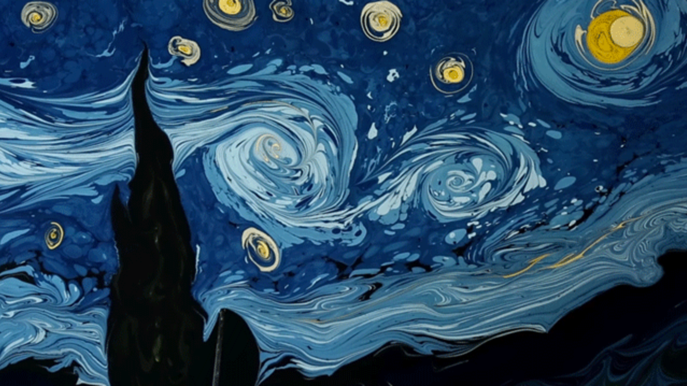 Ван Гог картины с водой