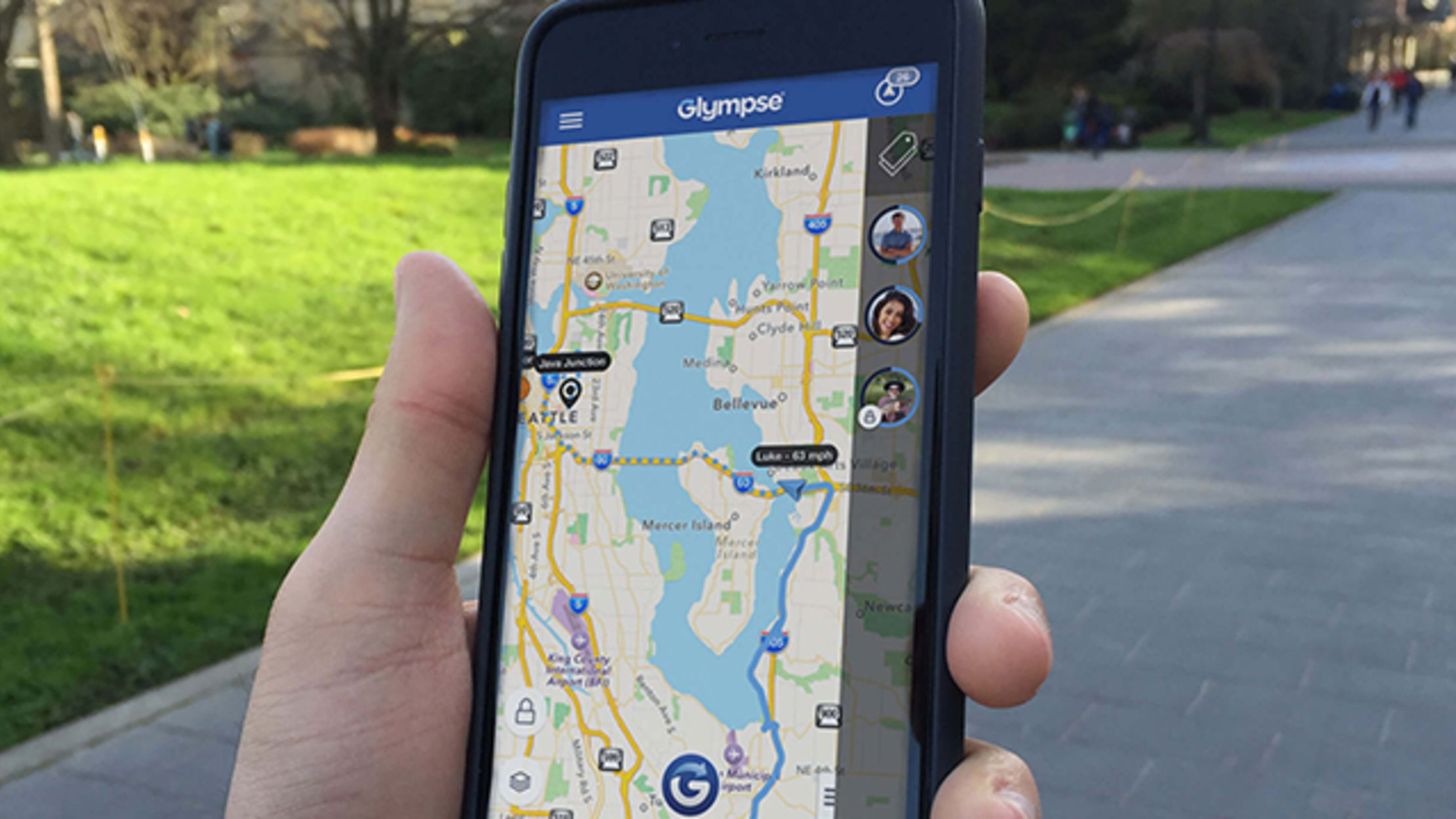 download glympse free phone location tracker