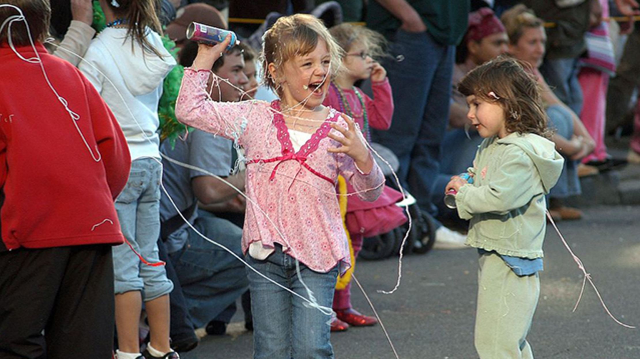 Silly String Has A Real Purpose: Exposing Trip Wires | Mental Floss