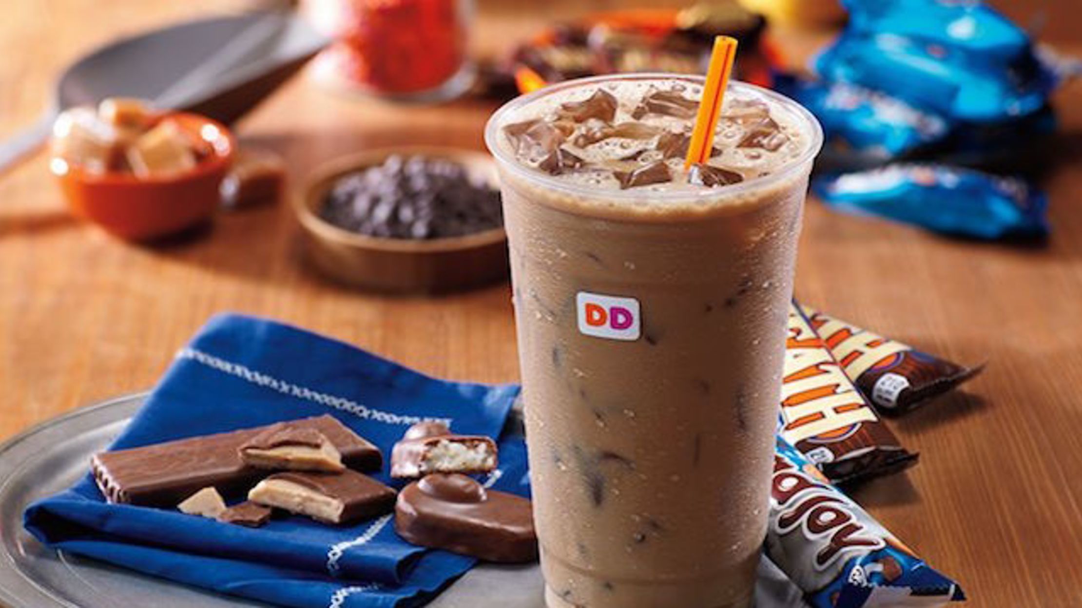 Dunkin’ Donuts is Now Serving CandyFlavored Iced Coffee