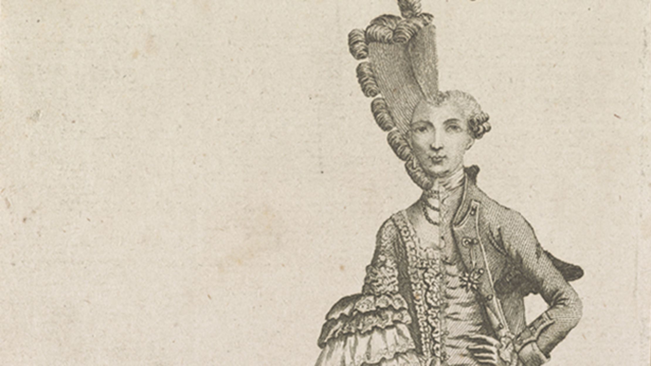 Get Wallpaper Show Tell Caricature Of The Chevalier D Eon A K A Mademoiselle For Android