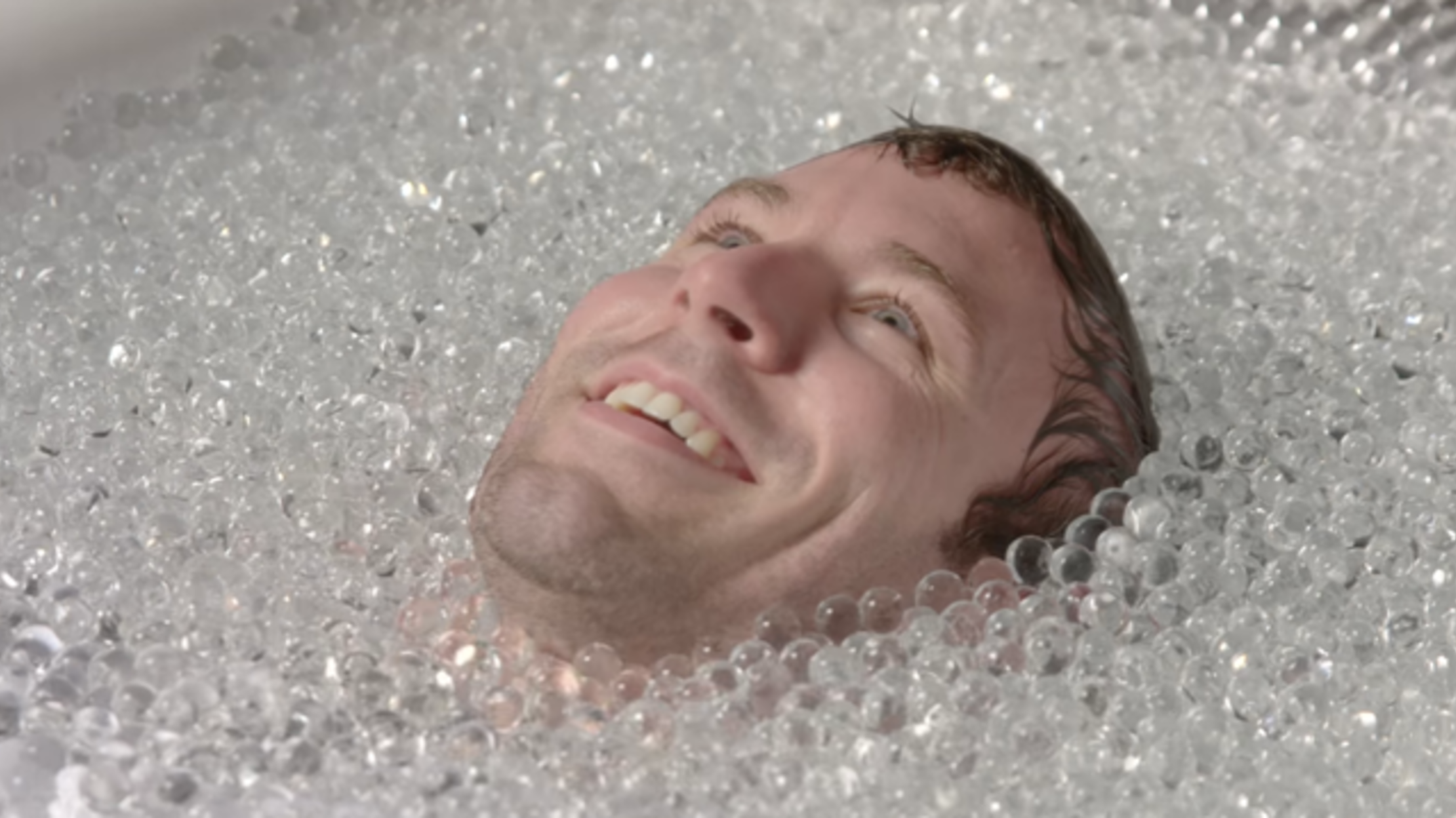 Sitting in a Bathtub of Water Beads Is as Fun as it Sounds Mental Floss