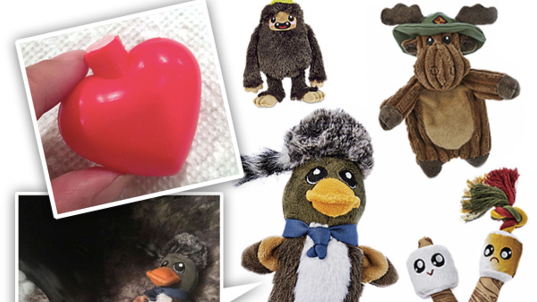 puppy toy with heart beat