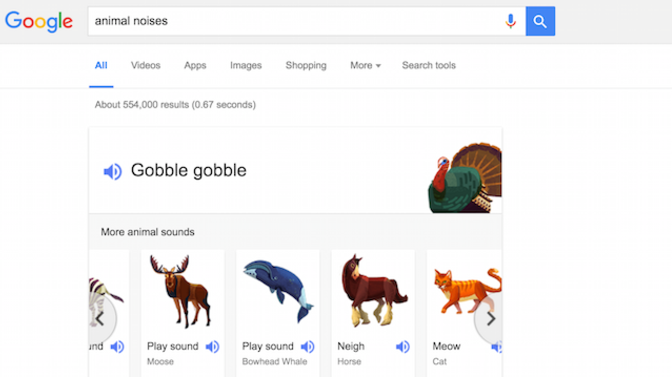 Google's New Search Feature Teaches Animal Sounds to Kids | Mental Floss