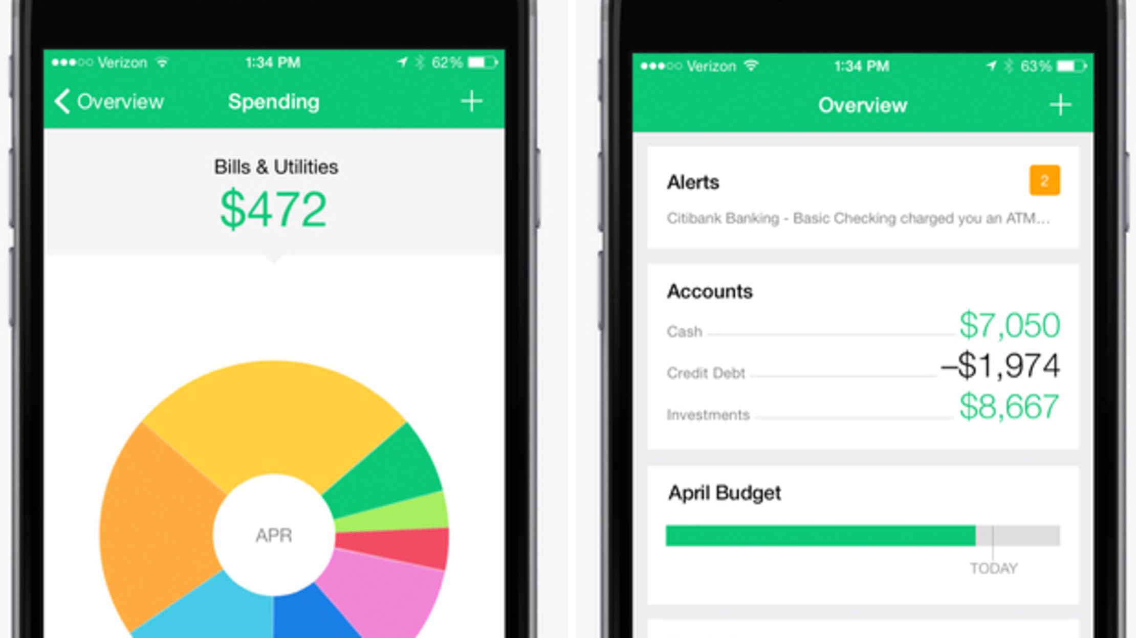 tracking finances app