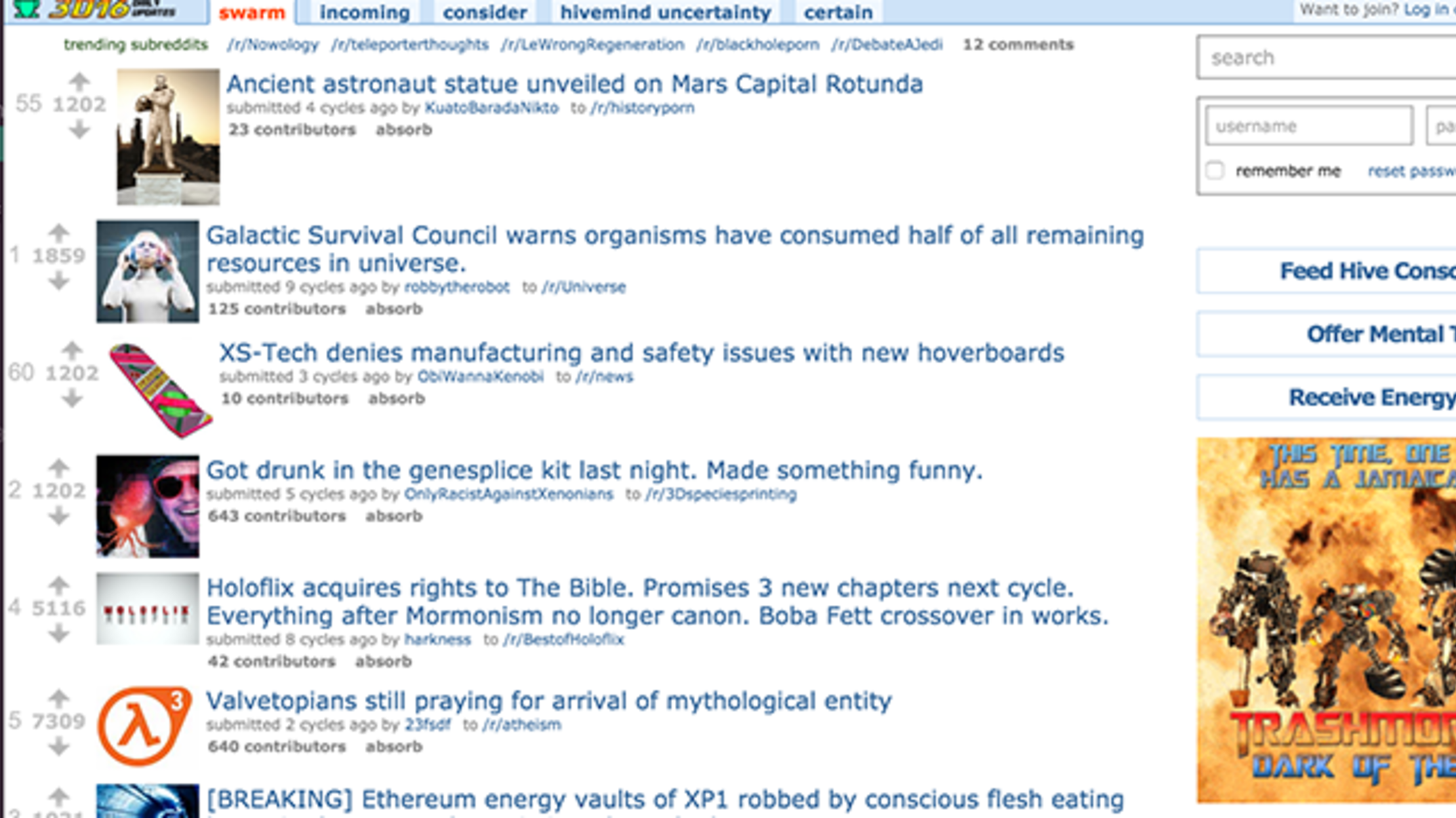 Artist Imagines What Reddit Will Look Like in 1000 Years Mental Floss