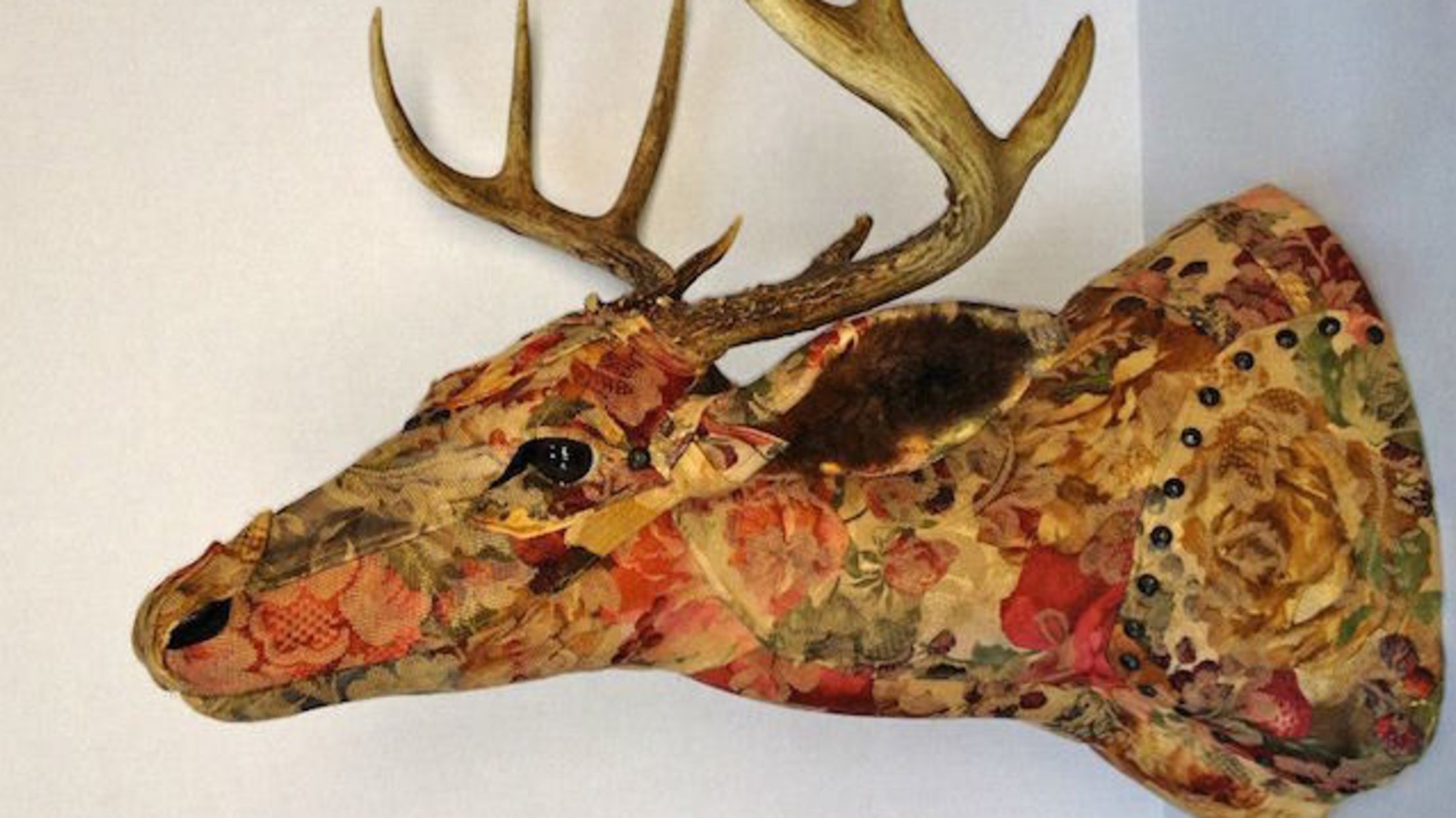 This Faux Taxidermy is Made Almost Entirely Out of Recycled Fabrics