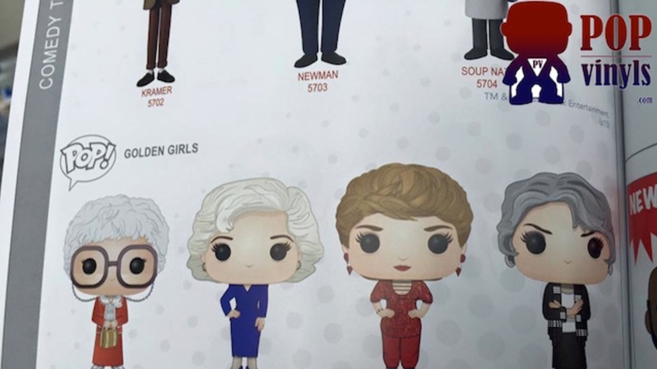 golden girl pop funko