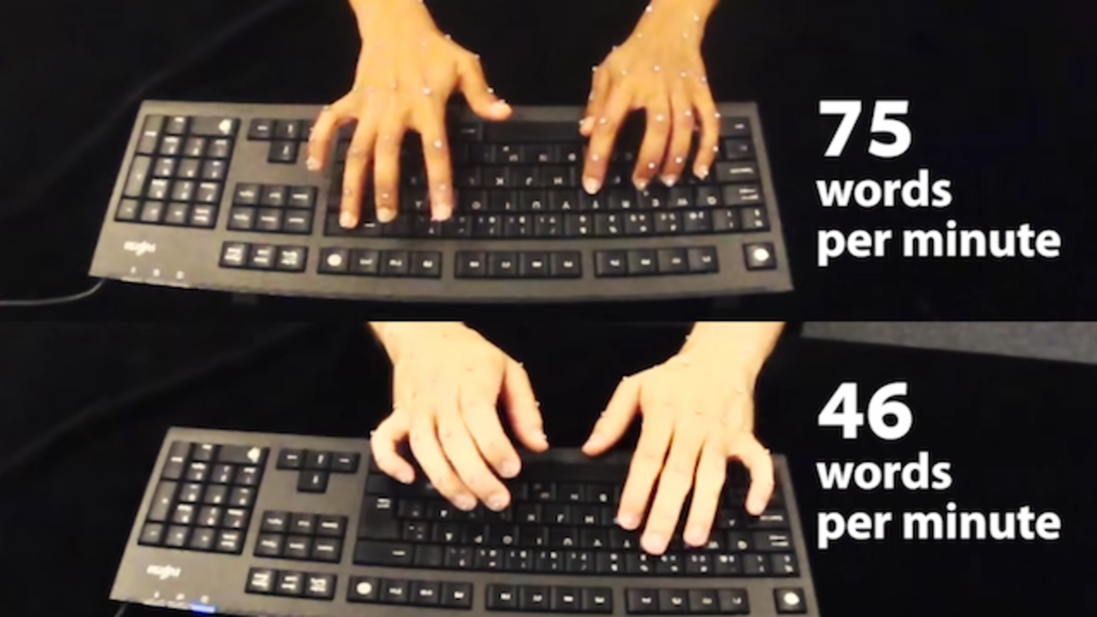  Study  Finds That Weird Typing  Styles Can Still Be 