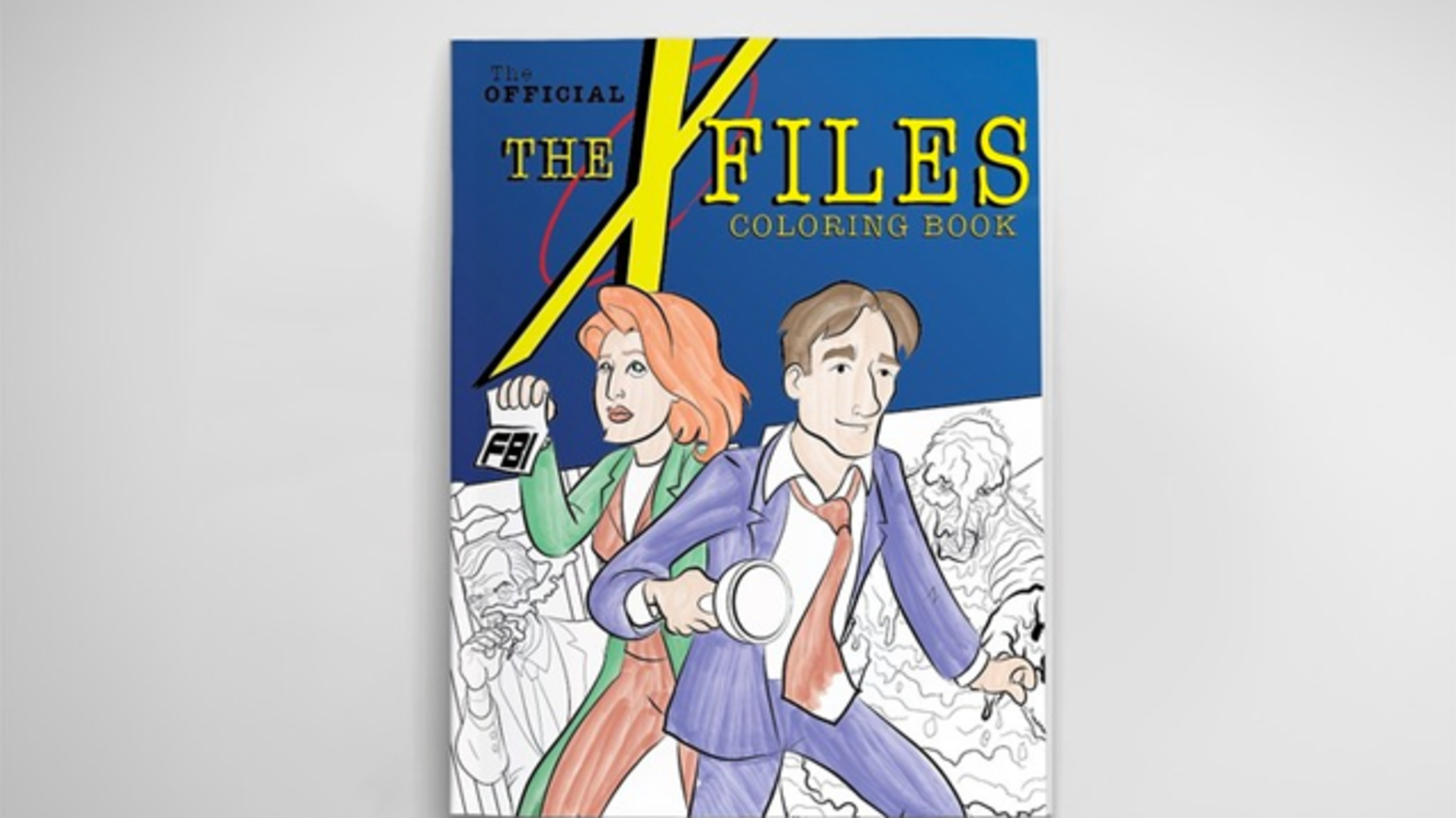 Official XFiles Coloring Book To Be Released Tonight Mental Floss