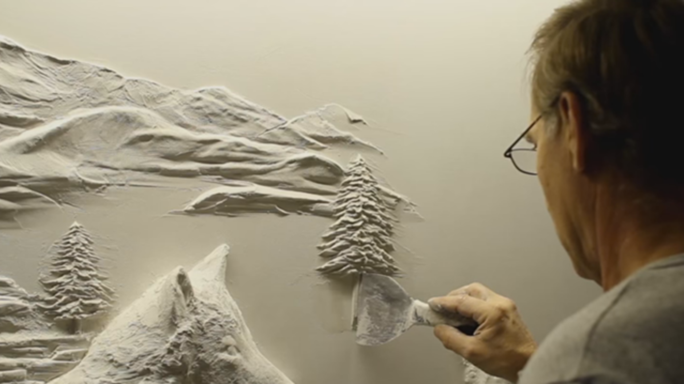Watch an Artist Create a Sculpture With Drywall Mental Floss