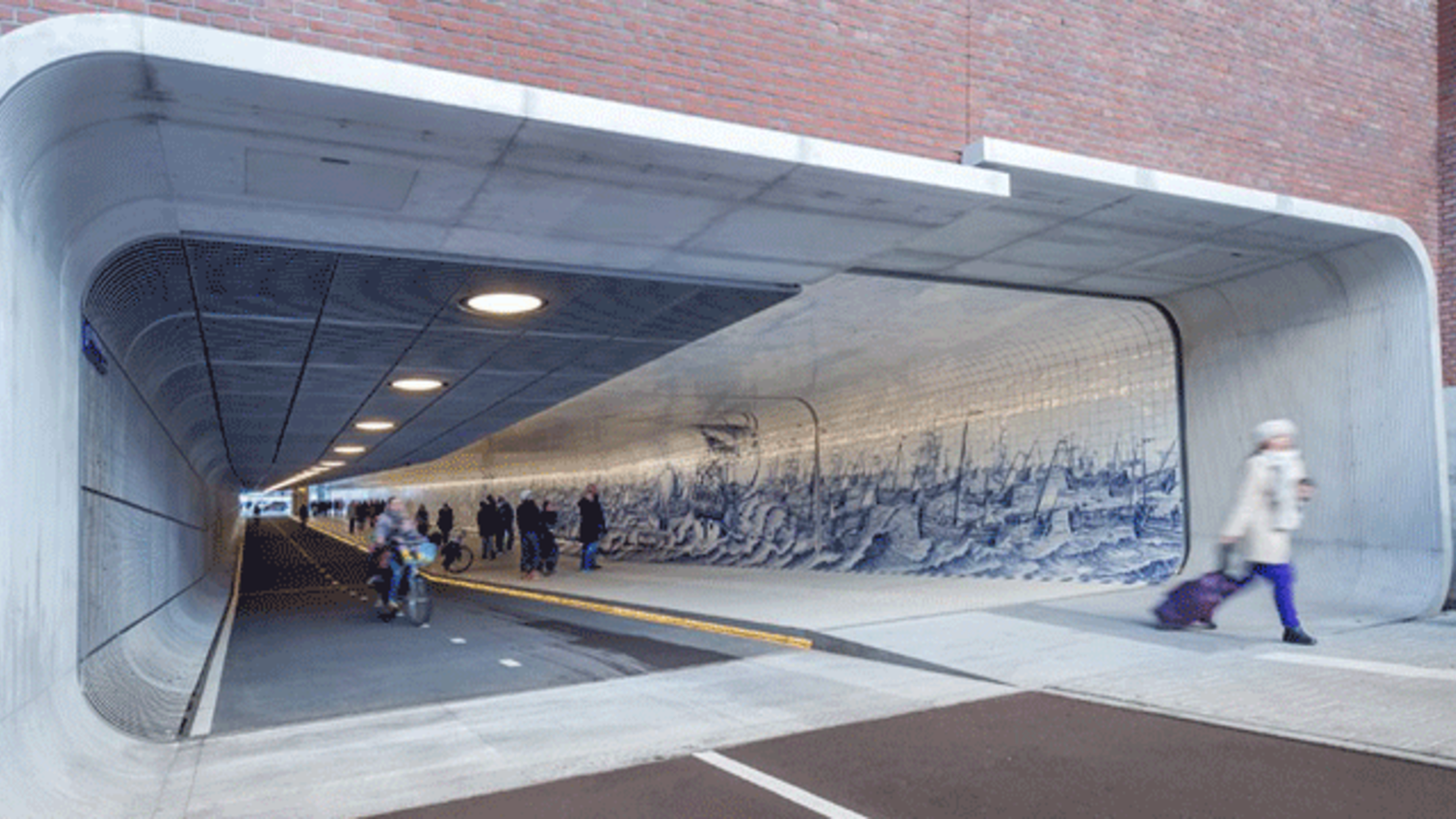 This Elegant Pedestrian Tunnel Is Not Your Typical Underpass Mental Floss