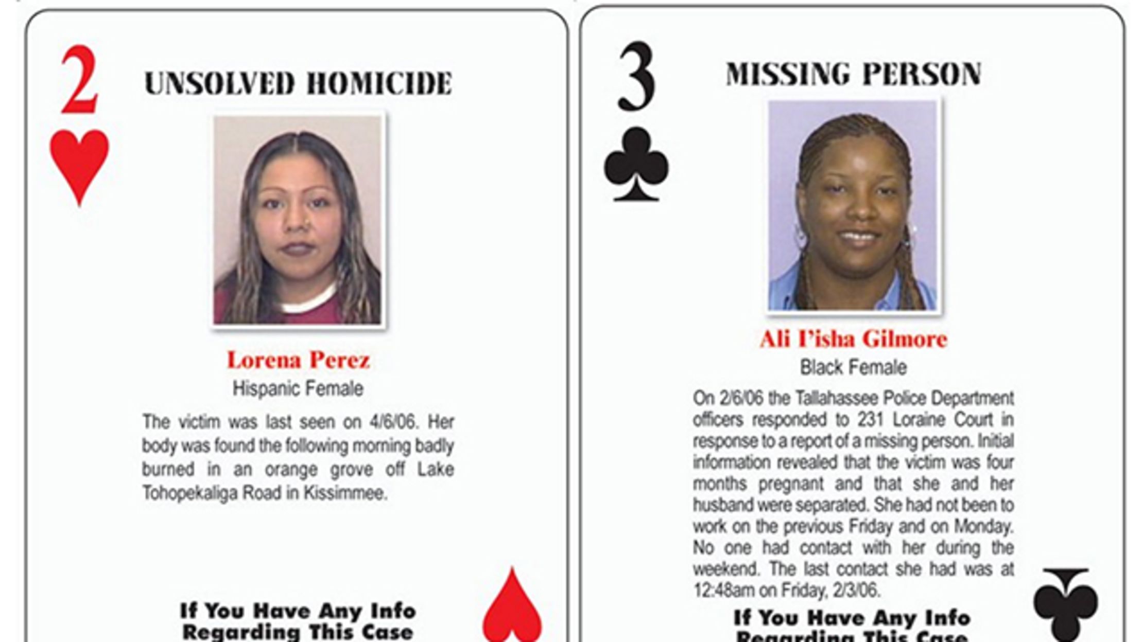 The Playing Cards That Help Solve ColdCase Crimes Mental Floss