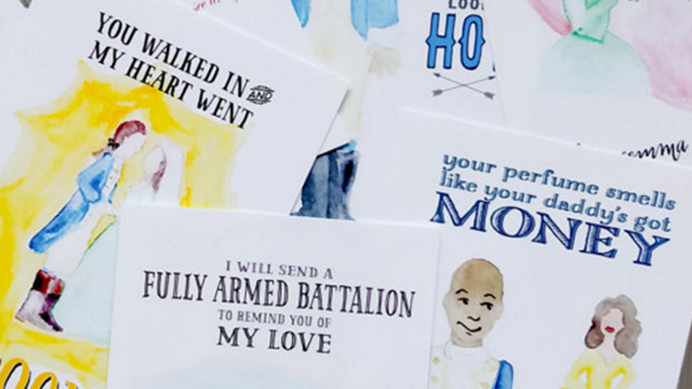 Have a Revolutionary Valentine's Day With These 'Hamilton'-Themed Cards ...
