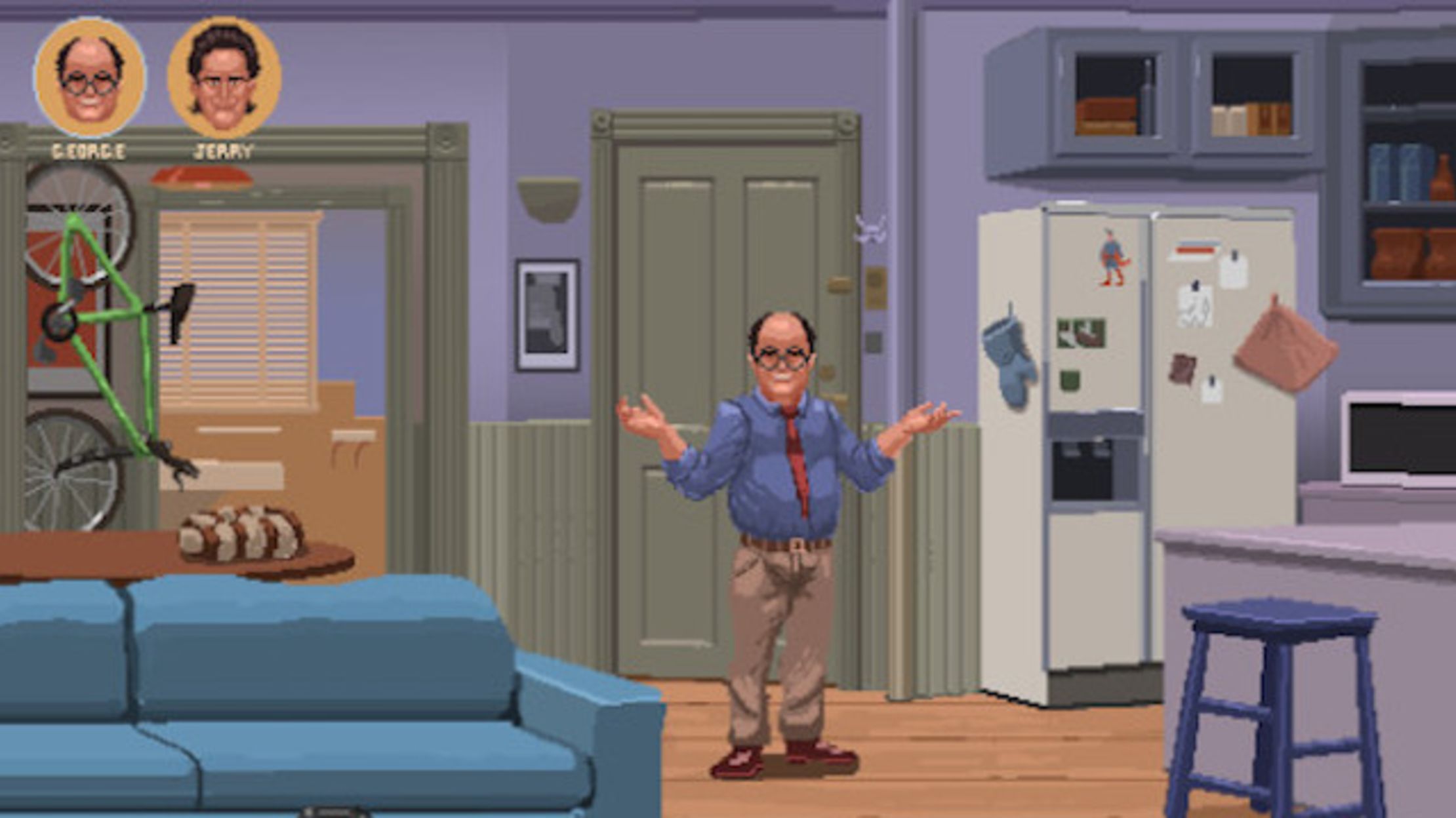 A Fan Made Seinfeld Video Game Is In The Works Mental Floss And cosmo kramer, who takes the sitcom cliche of the weird neighbor to impressive new heights. a fan made seinfeld video game is in