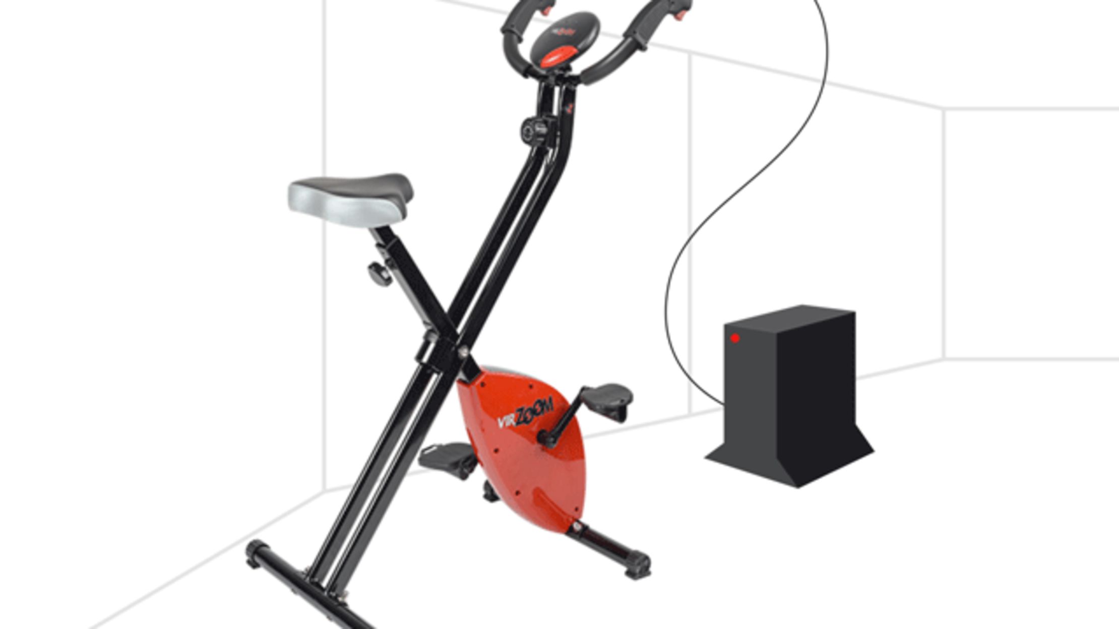 virtual reality stationary bike
