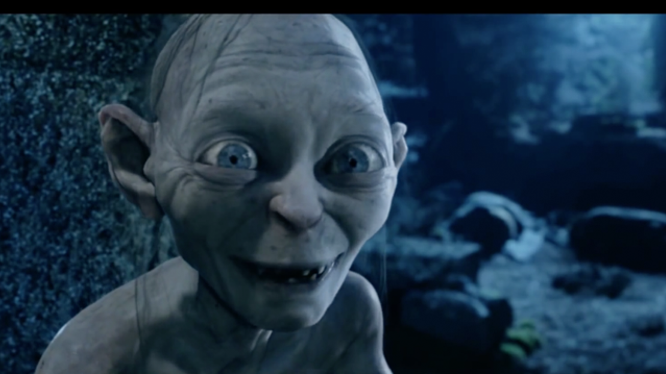 is gollum in lord of rings and in harry potter