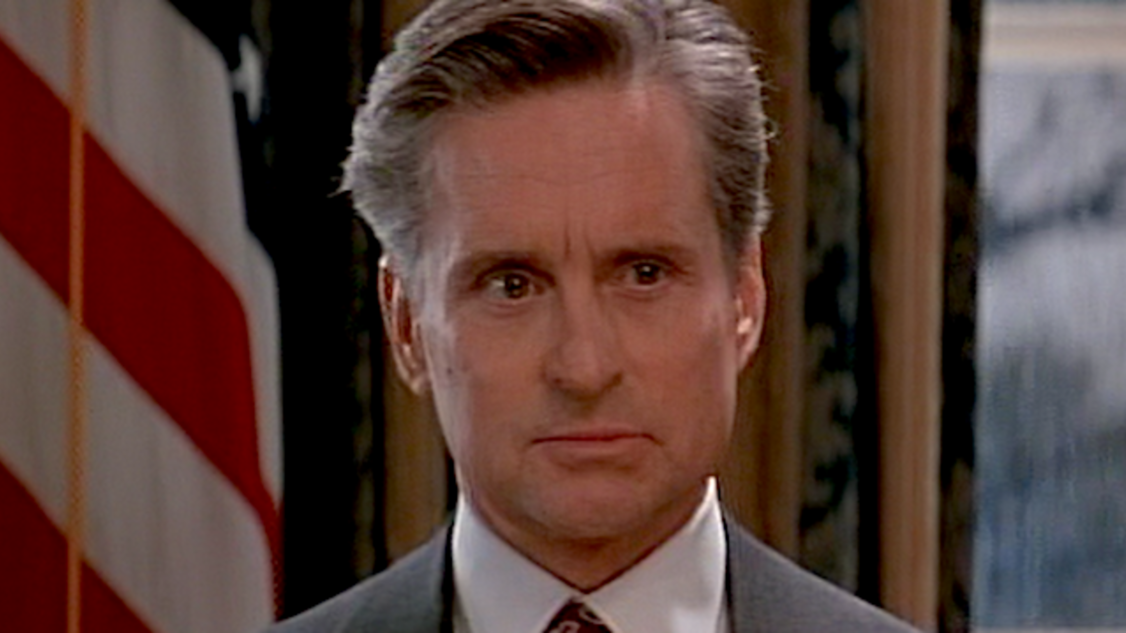 12 Stately Facts About The American President Mental Floss The american president 's andrew shepherd (michael douglas) and his budding romance with lobbyist sydney ellen wade (annette bening). the american president