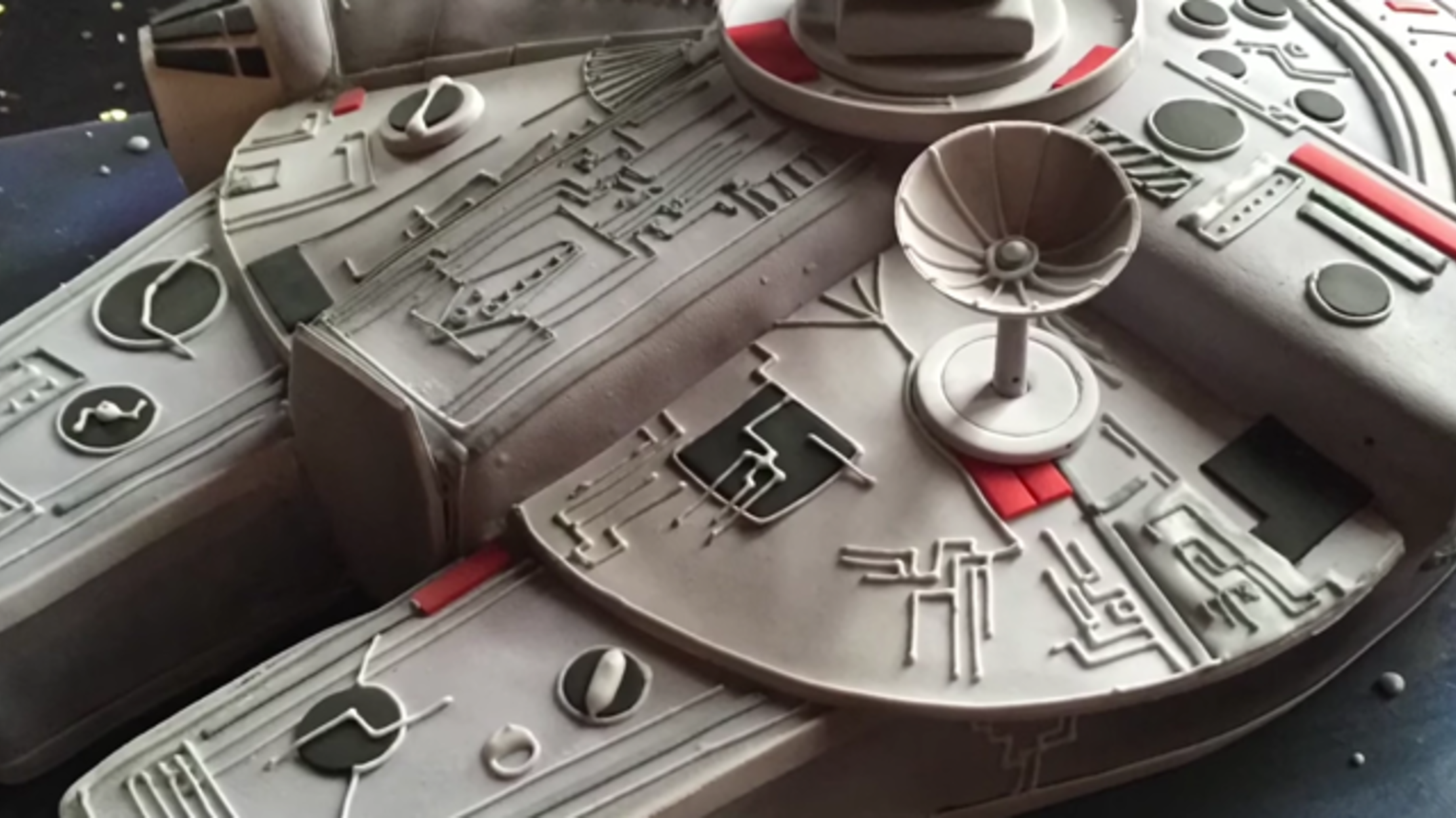 How to Bake a Millennium Falcon Cake Mental Floss