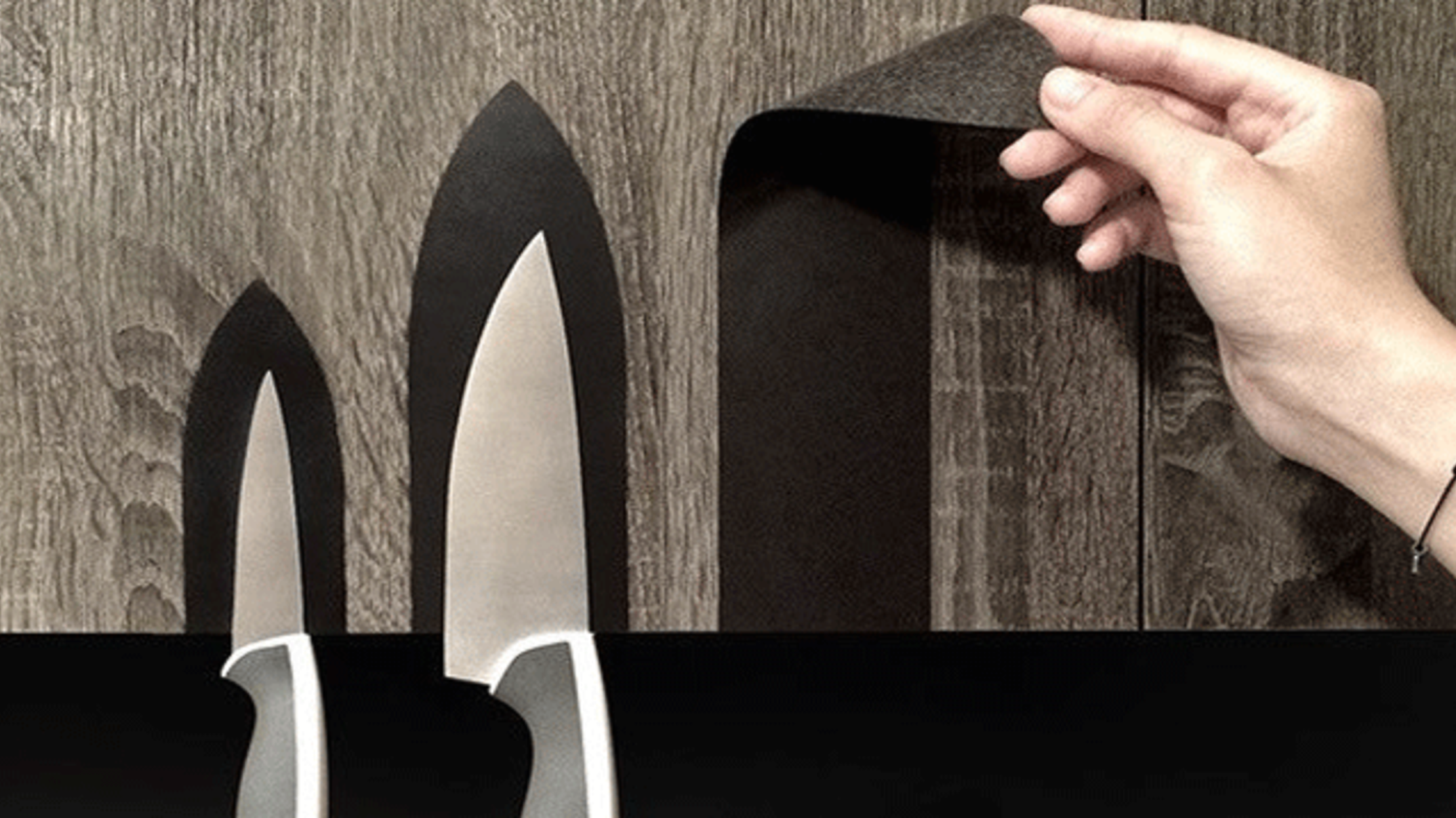 Organize Your Knives With Stickers Mental Floss