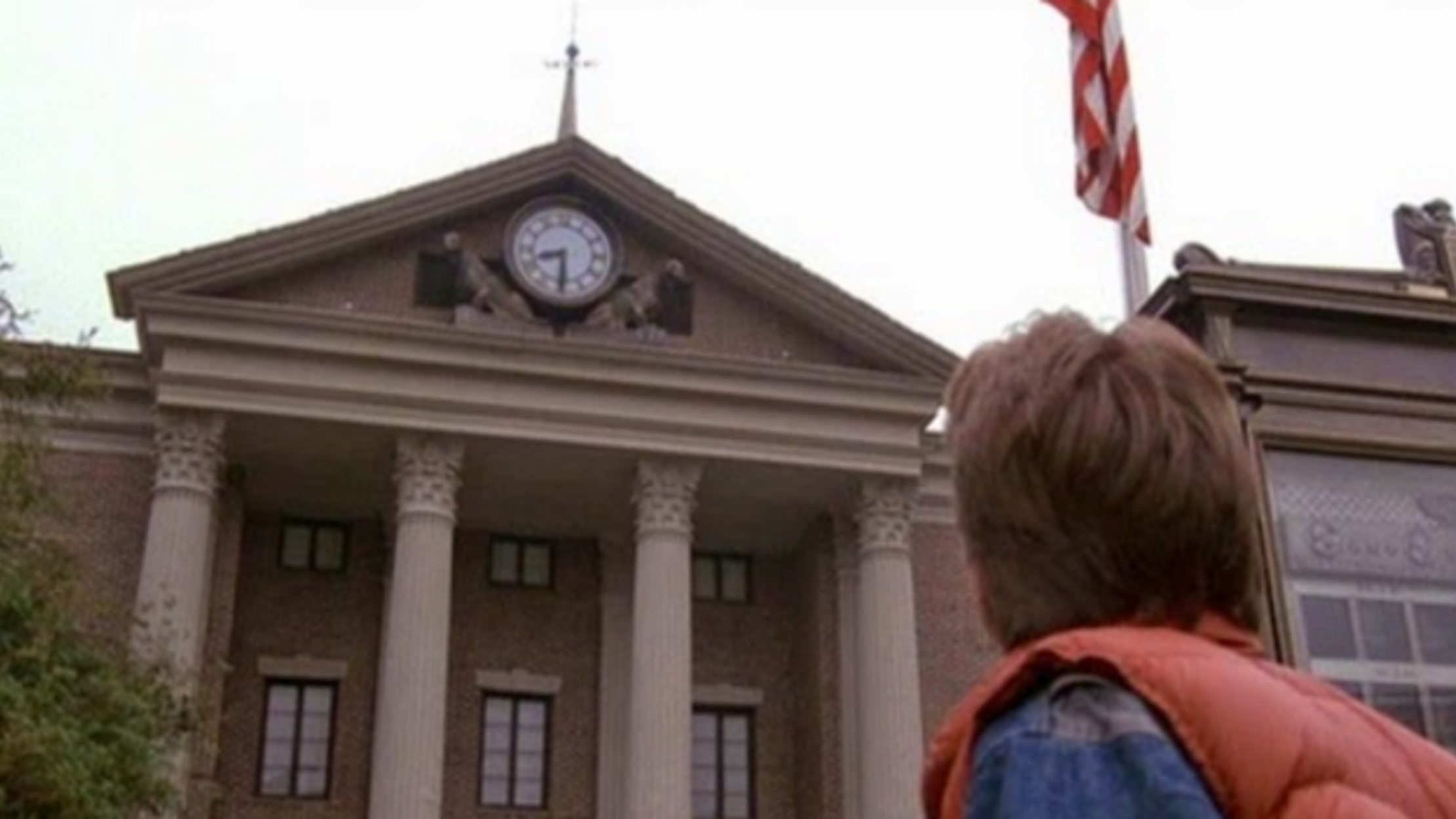 lego back to the future clock tower set
