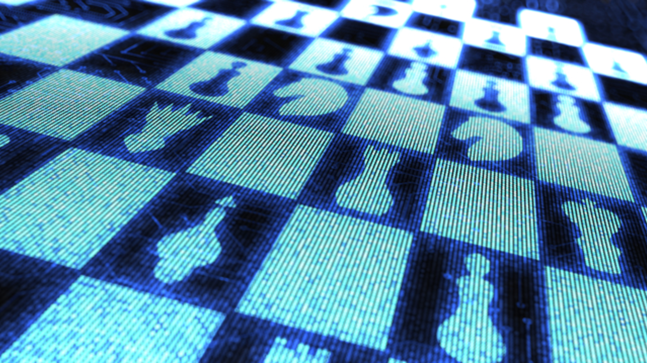 deep blue chess paper