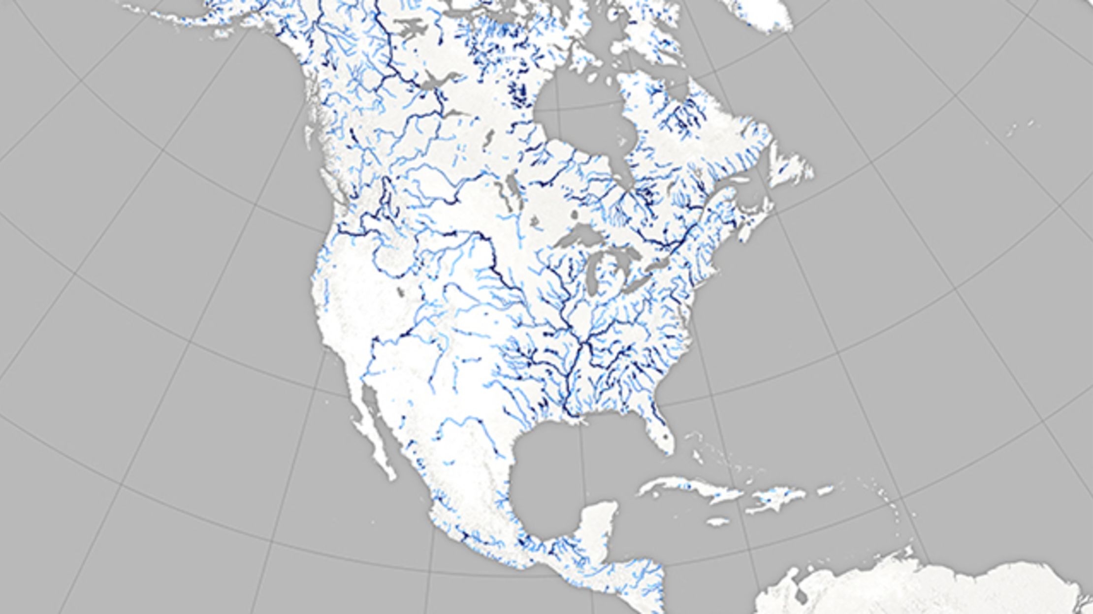 Afternoon Map Fancy New Maps Show The Width Of North America S