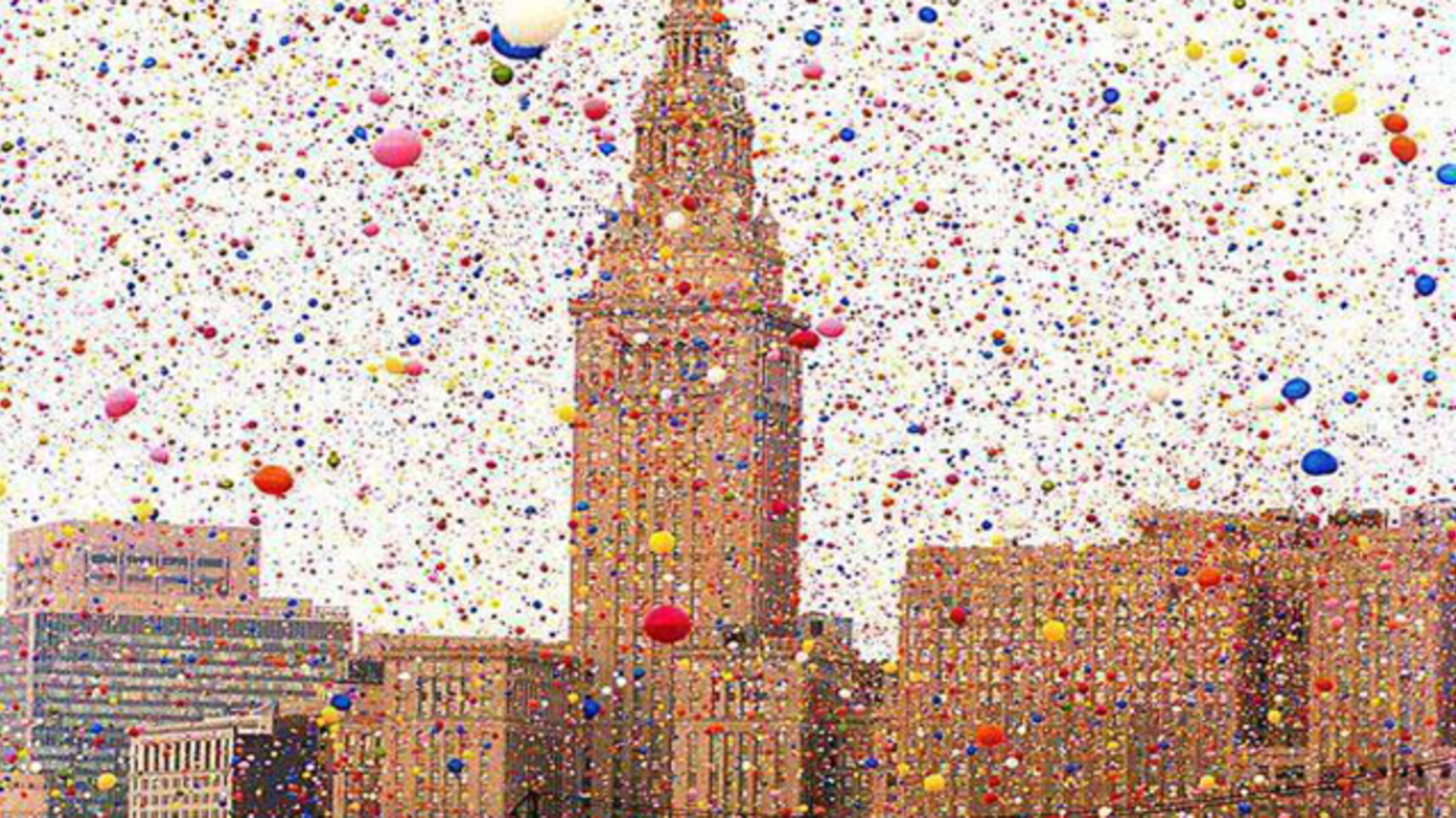 When 1.5 Million Balloons Were Released Over Cleveland Mental Floss