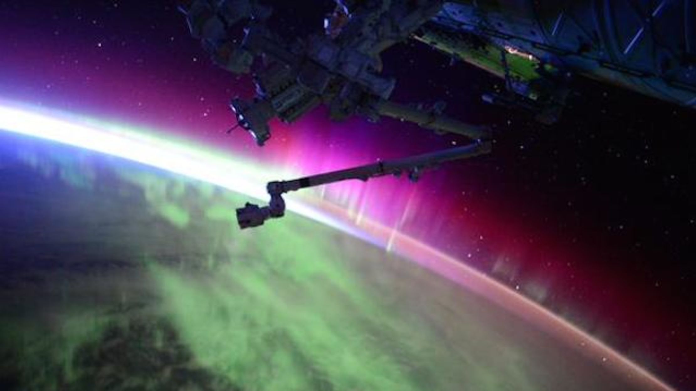 See the Northern Lights From Outer Space Mental Floss