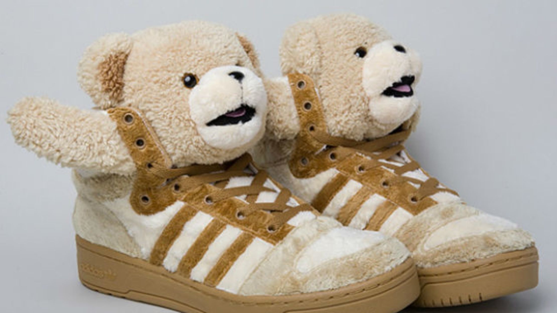 adidas fur trainers