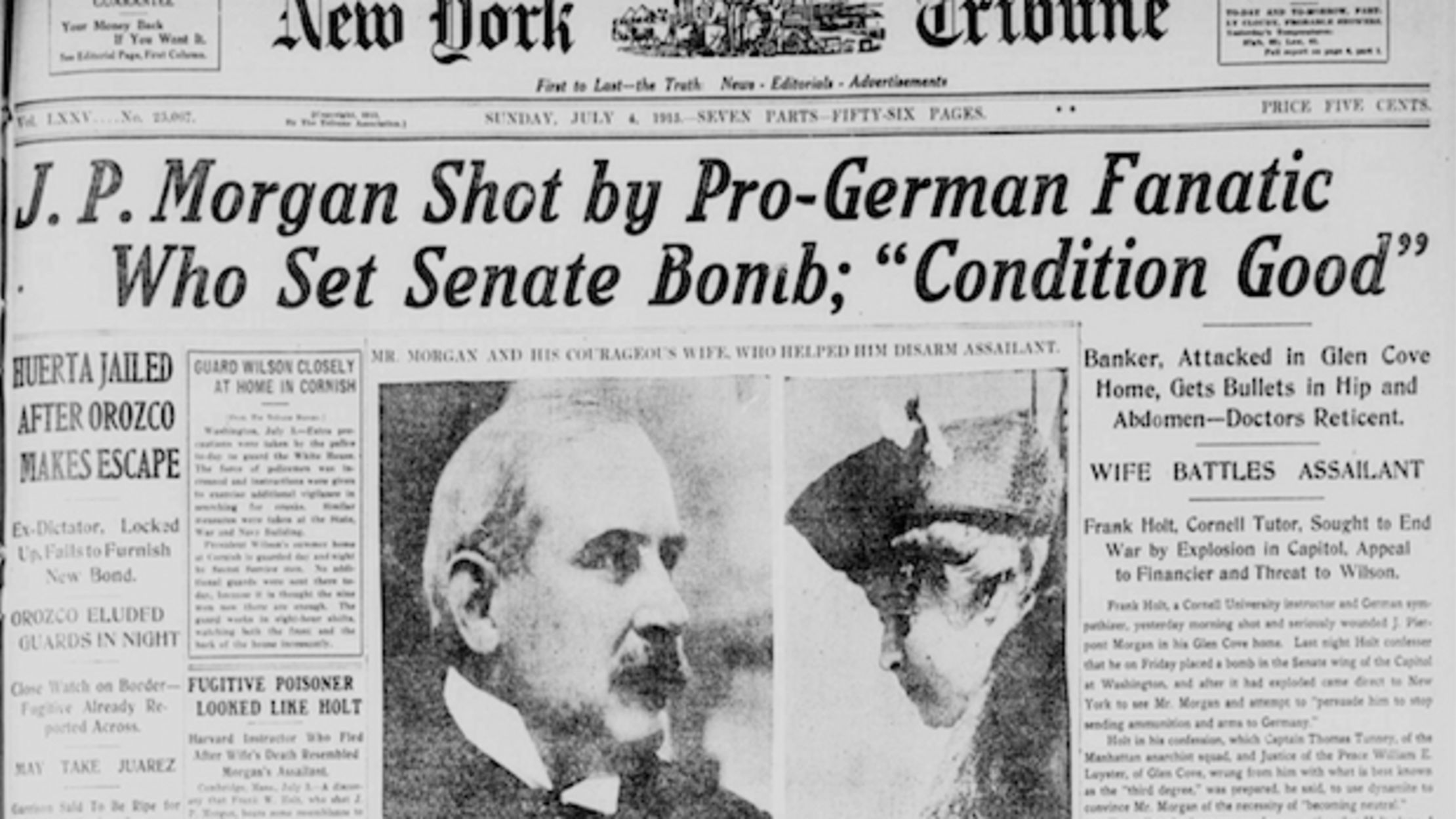 WWI Centennial Terror Attacks on U.S. Capitol, J.P. Mental Floss