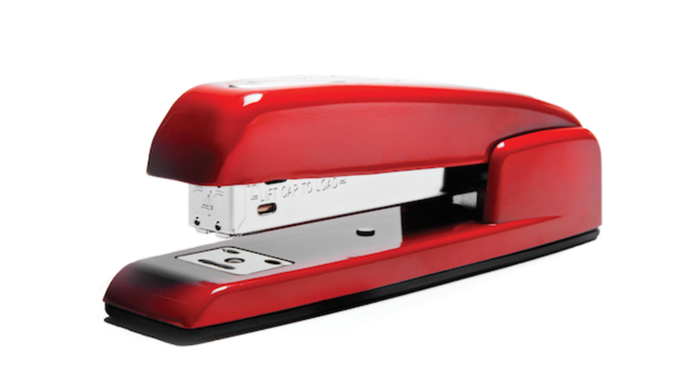 red streamline stapler