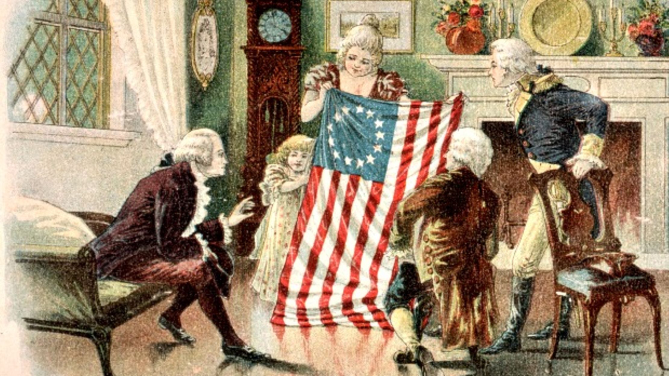 Betsy Ross Probably Didn T Sew The First Flag Mental Floss
