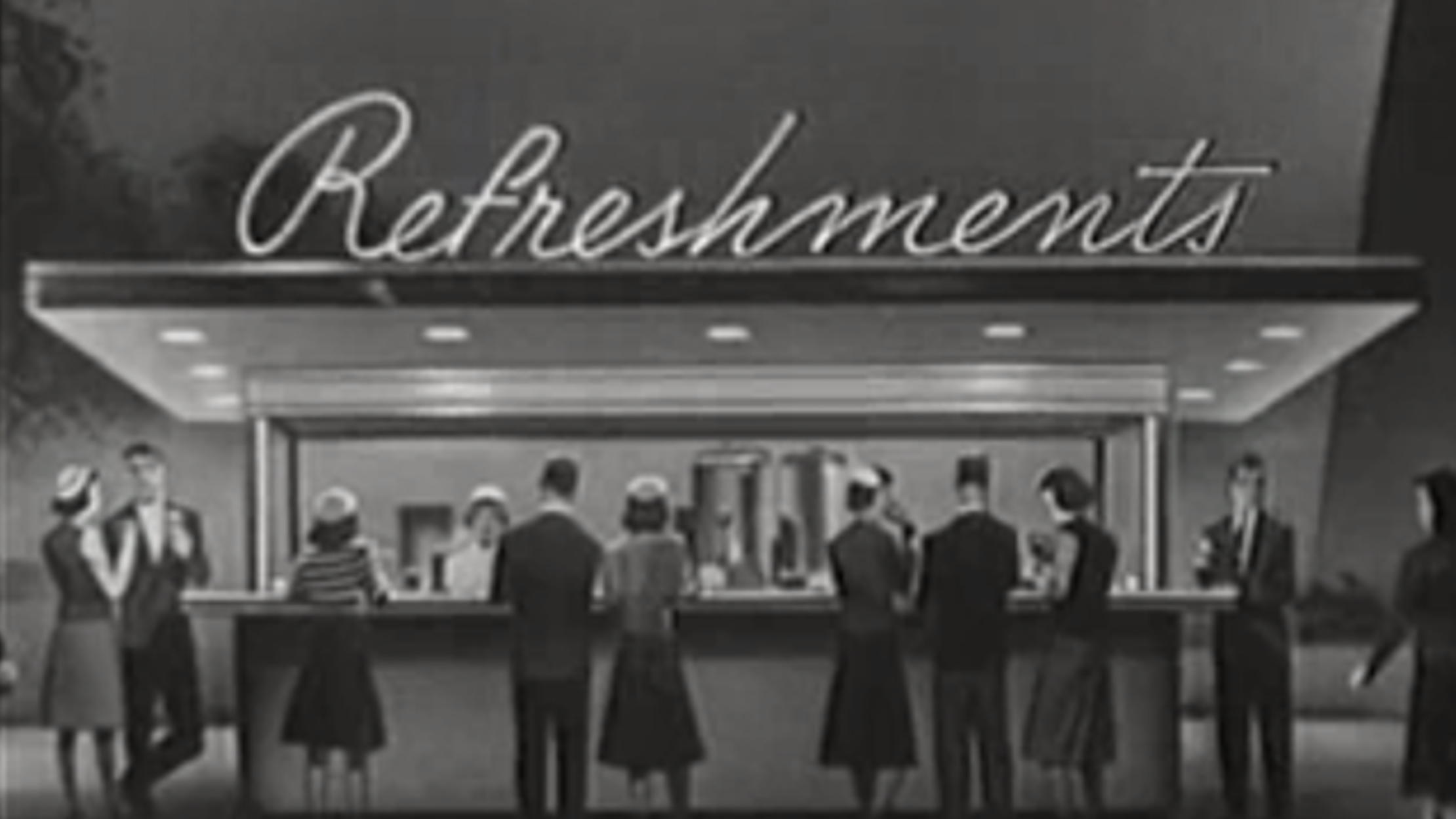 Image result for intermission crowd black and white