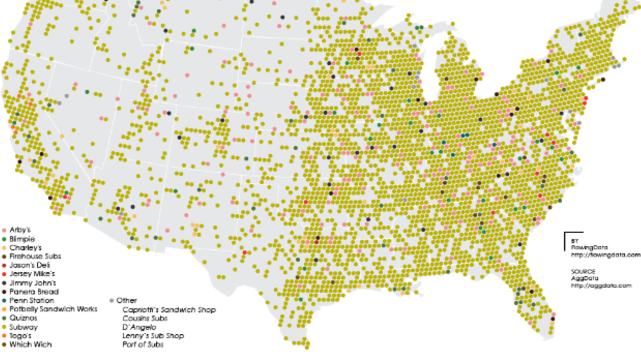 Where Subway Sandwiches Rule Mental Floss