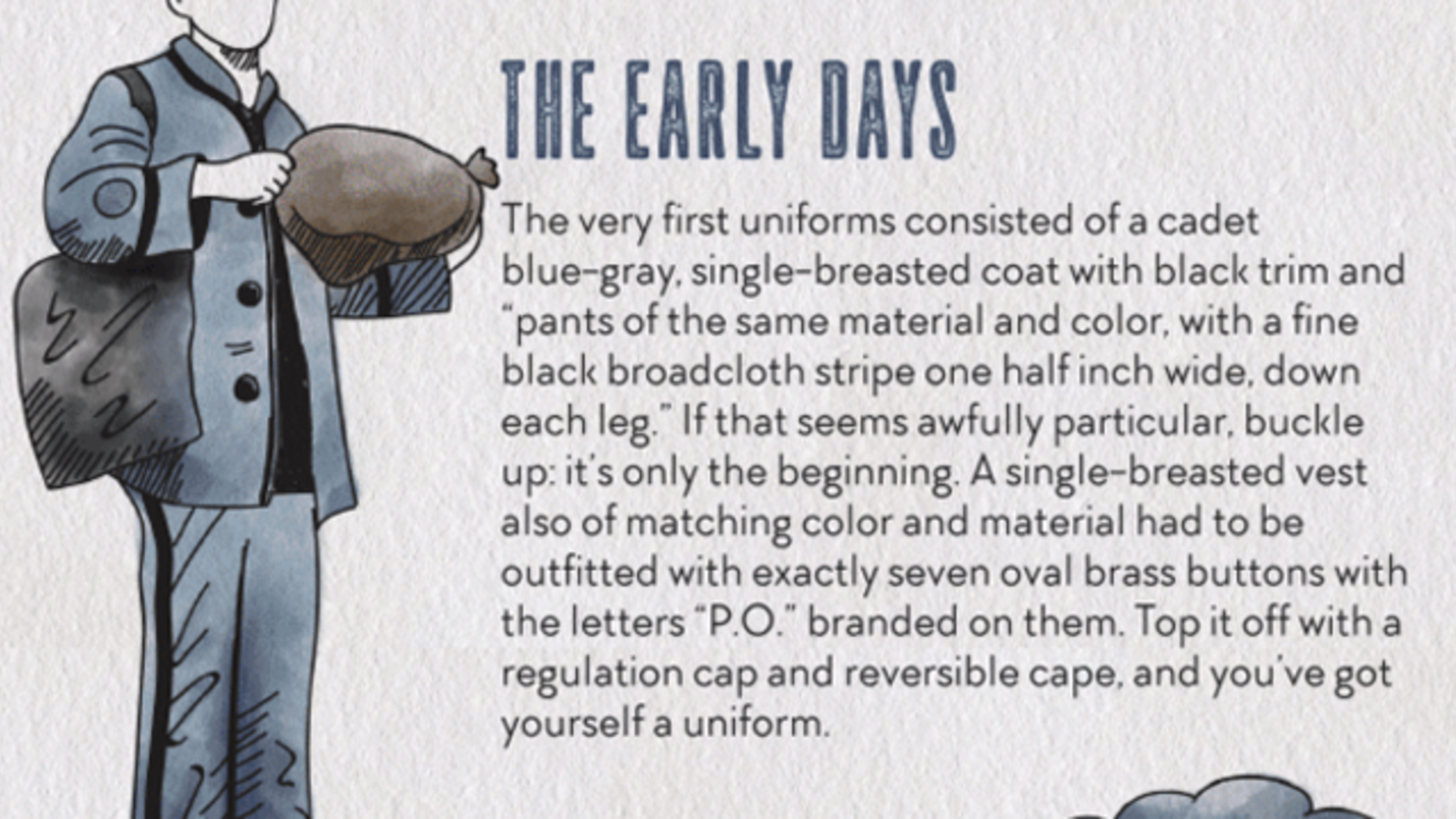 A Brief History of United States Postal Uniforms Mental Floss