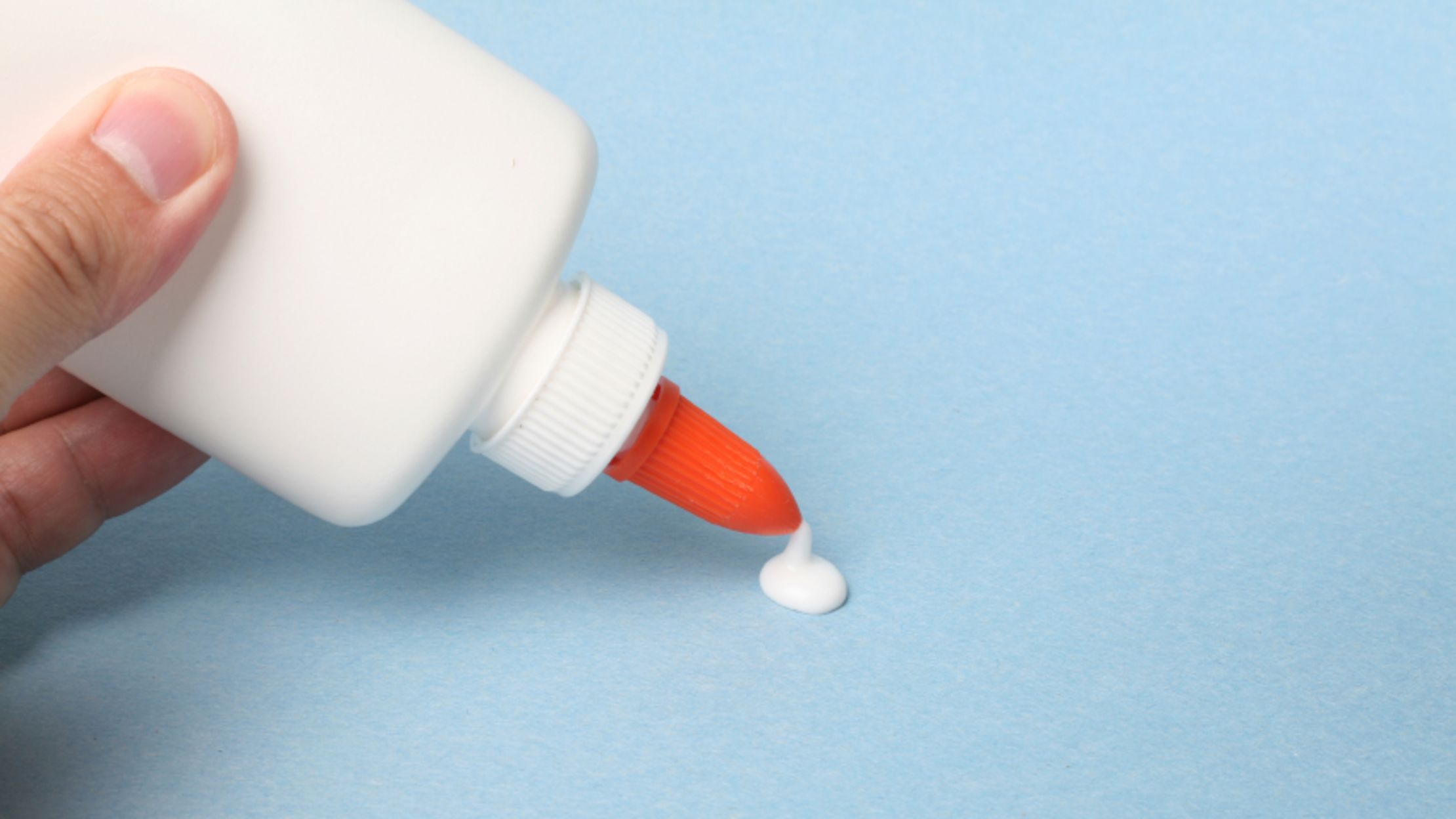 Why doesn t glue stick to the inside of the container mental floss
