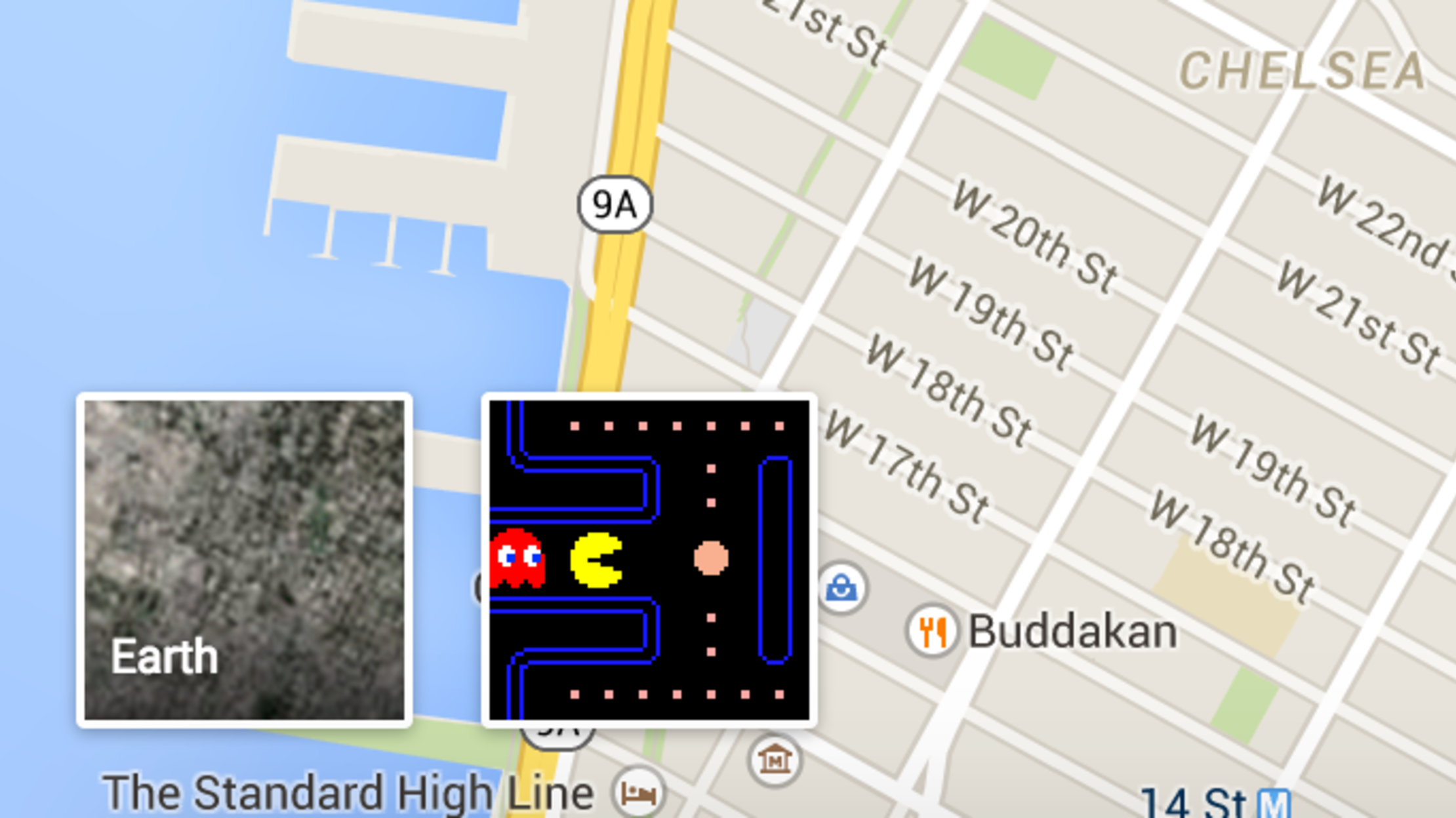 The World Is Now A 'PacMan' Level On Google Maps Mental Floss