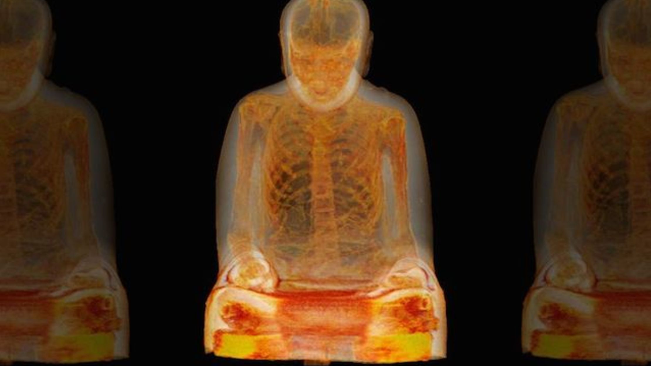 Mummy Discovered Inside an Ancient Buddha Statue | Mental ... The statue caused a rift between the netherlands and china, after tests were carried out more than 20 years after it was allegedly stolen from china by scientists scanned a buddha statue and made the grisly discovery, when they saw bones clearly in the position of a meditating mastercredit:
