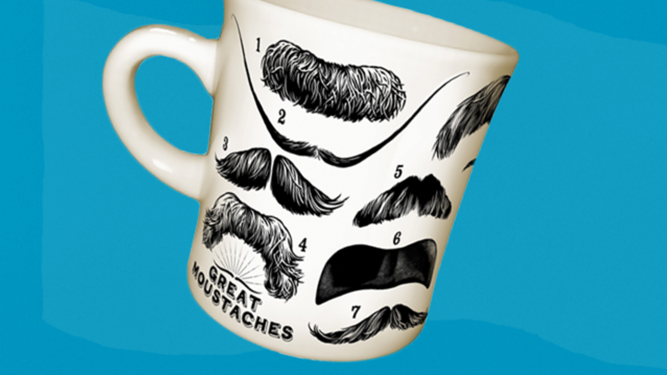 Win a Great Mustache Mug From the Mental_Floss Store Mental Floss