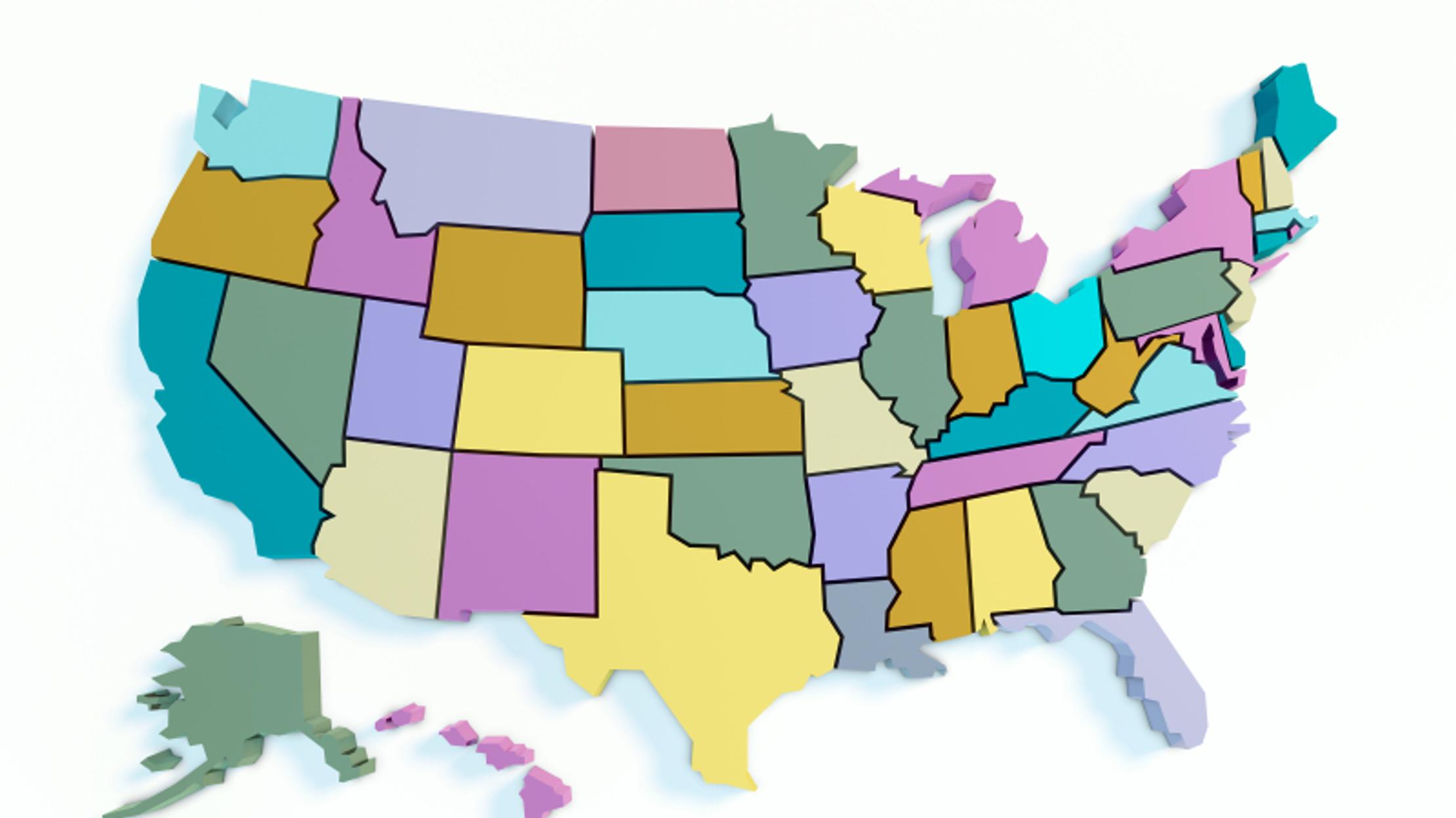 Can You Name the US States for Each Letter of the Alphabet? | Mental Floss