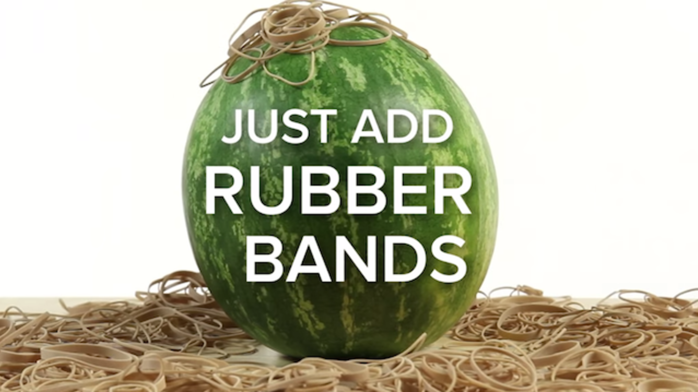 Explode a Watermelon Using Only Rubber Bands Mental Floss