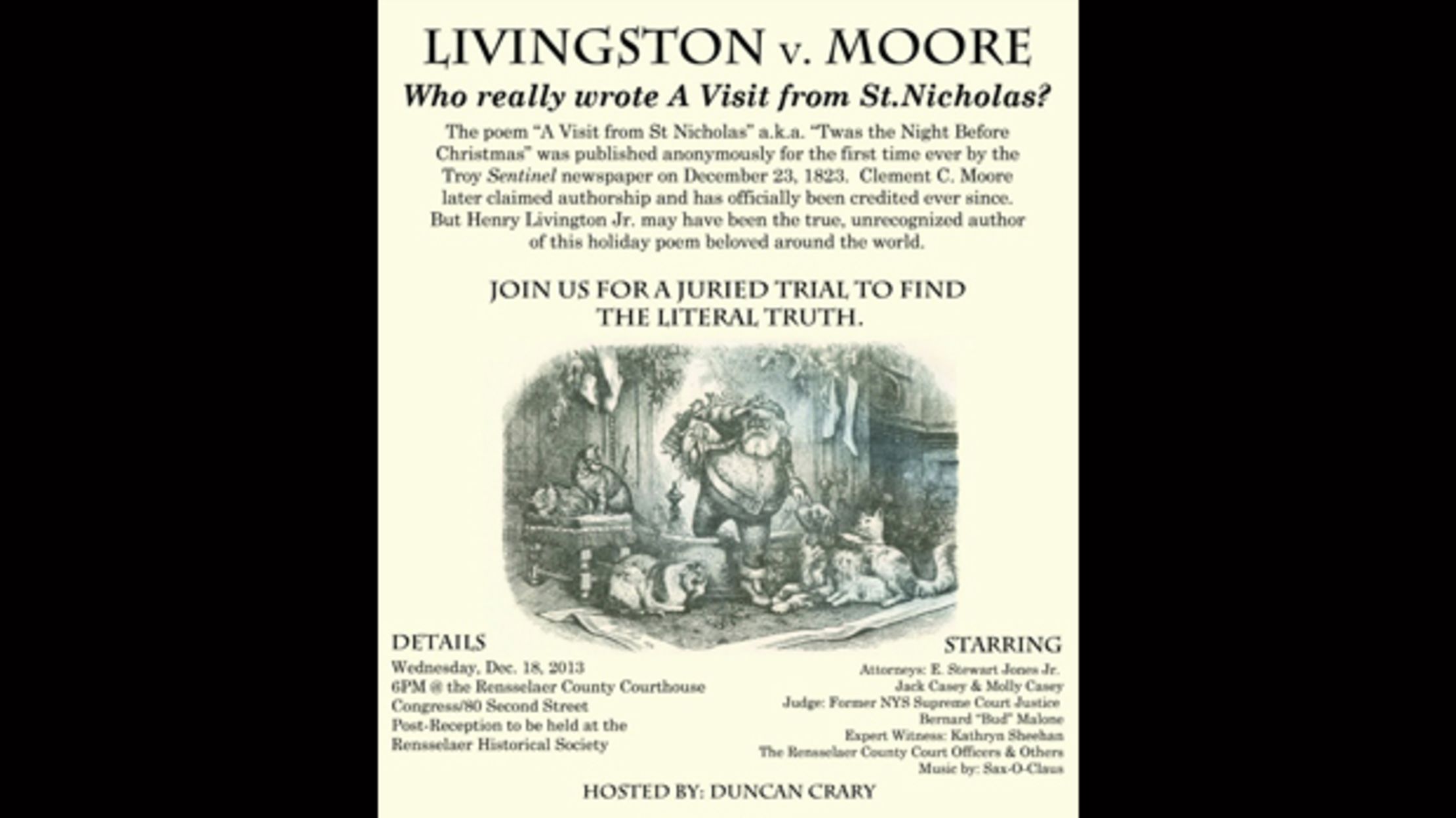 Livingston v Moore: The Trial to Decide Who Wrote 