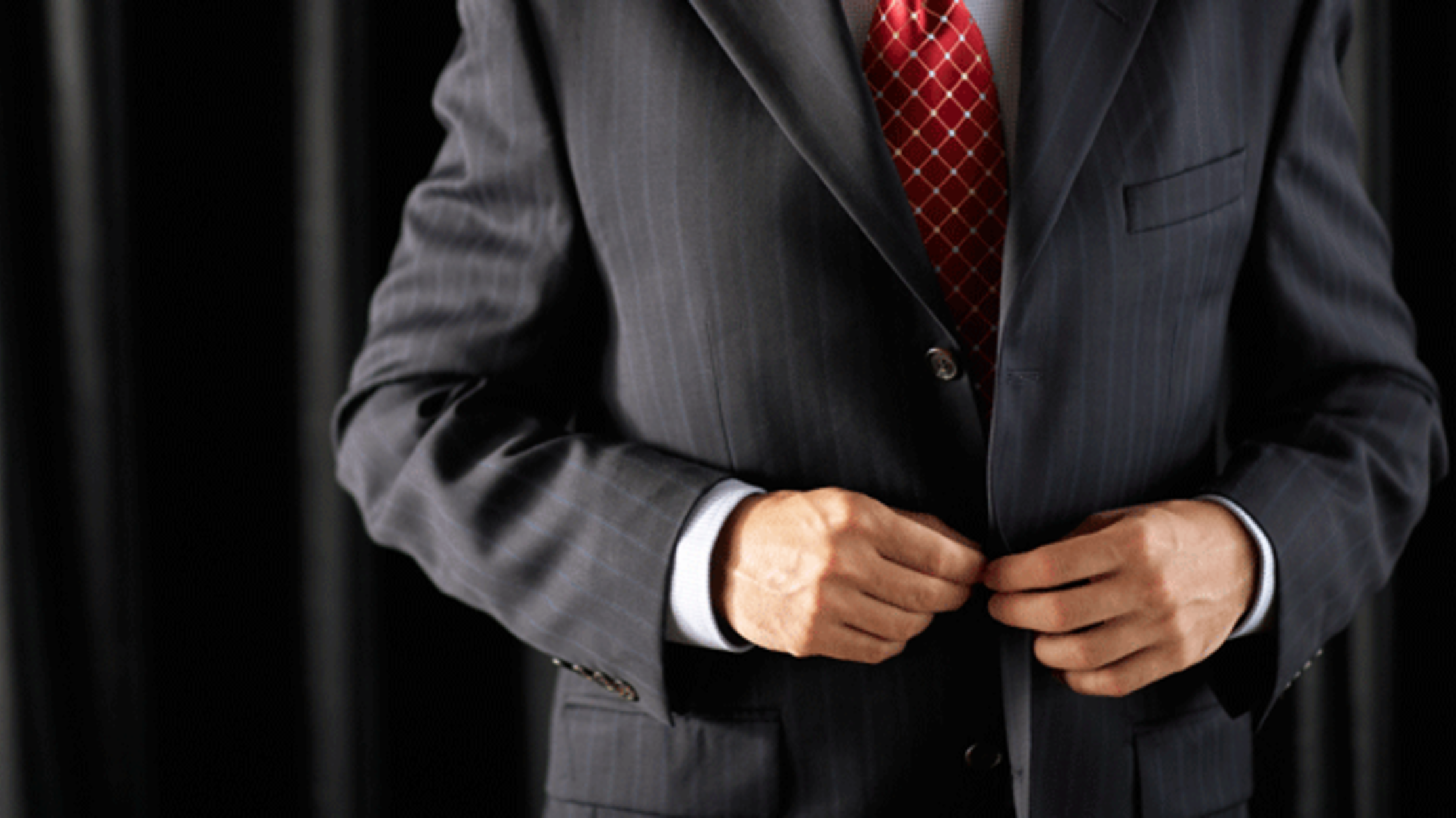 blazer bottom button