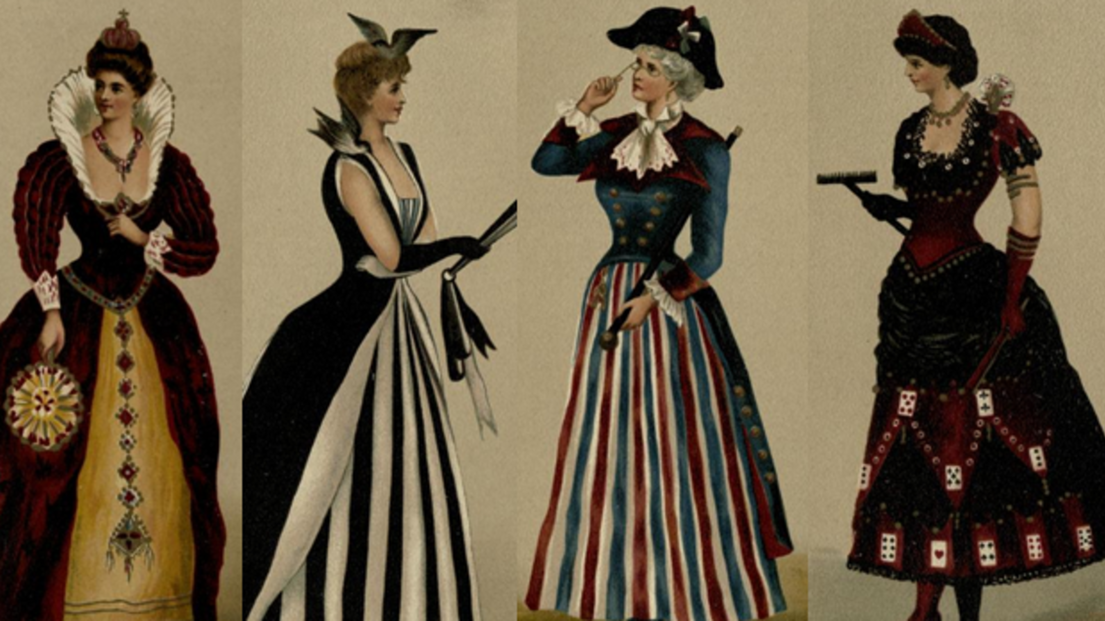 26 Halloween Costume Ideas from an 1887 Guide to Fancy Dress Mental Floss