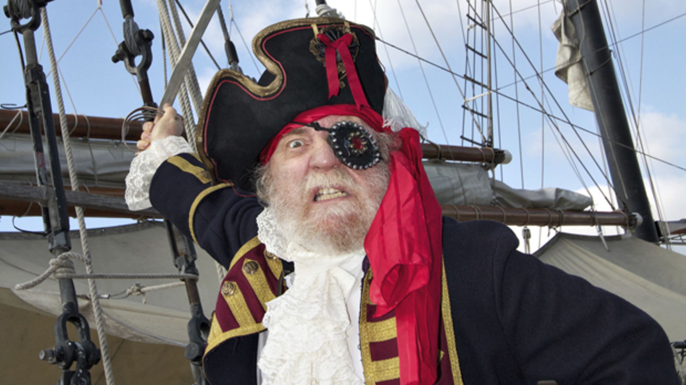 Samuel Bellamy With Eye Patch