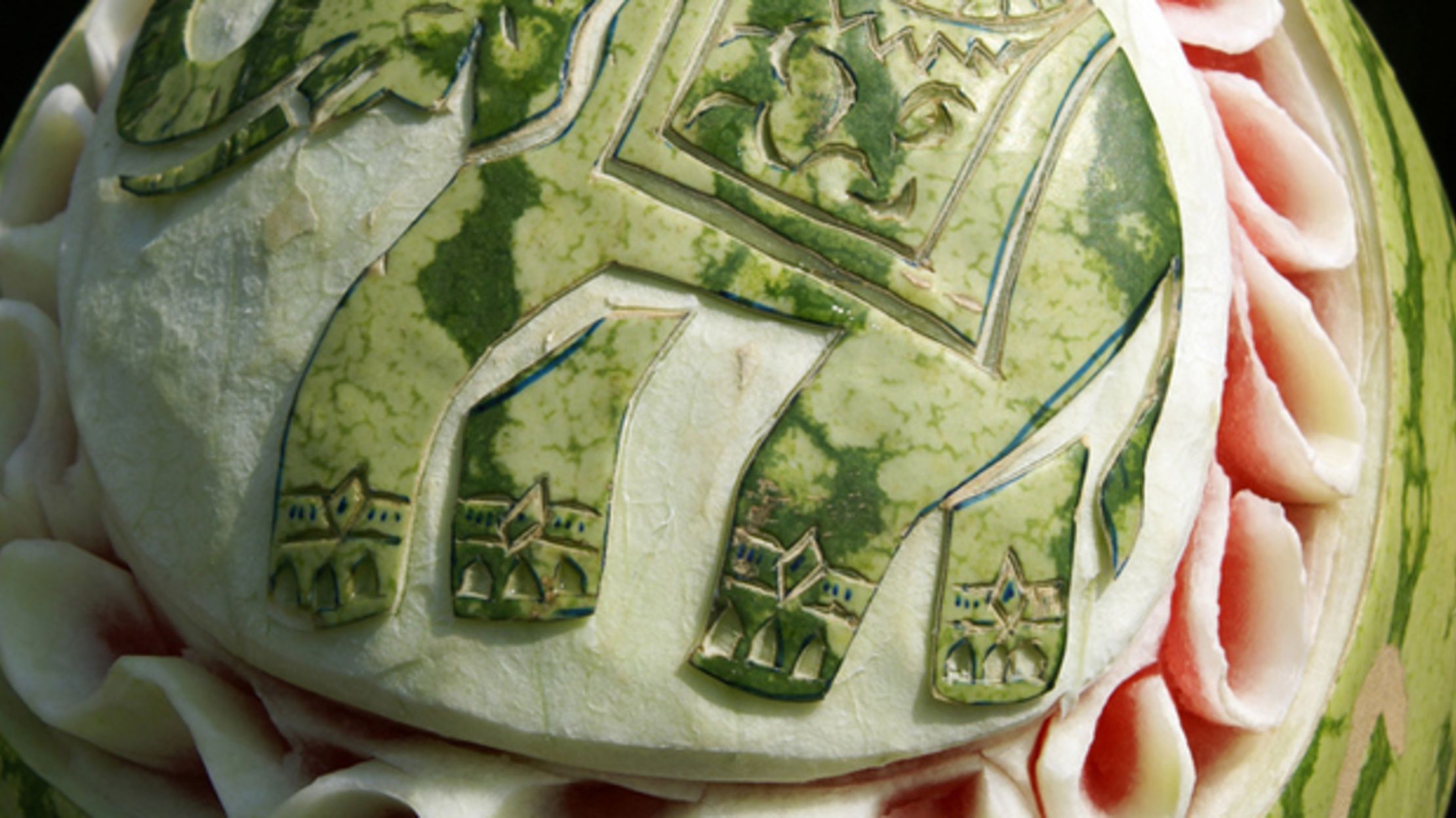 17 Wonderfully Sweet Watermelon Carvings Mental Floss